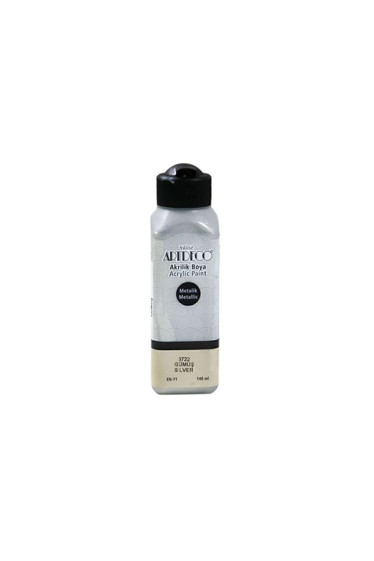 Artdeco  140 Ml 3722 Gümüş Akrilik Boya