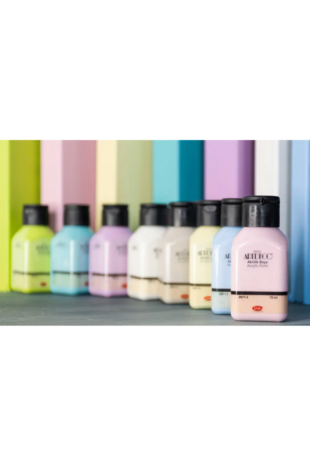ARTDECO AKRİLİK BOYA SETİ 8*75ML