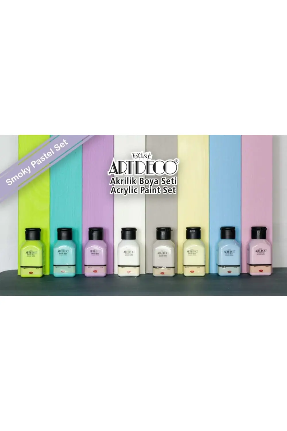 ARTDECO AKRİLİK BOYA SETİ 8*75ML