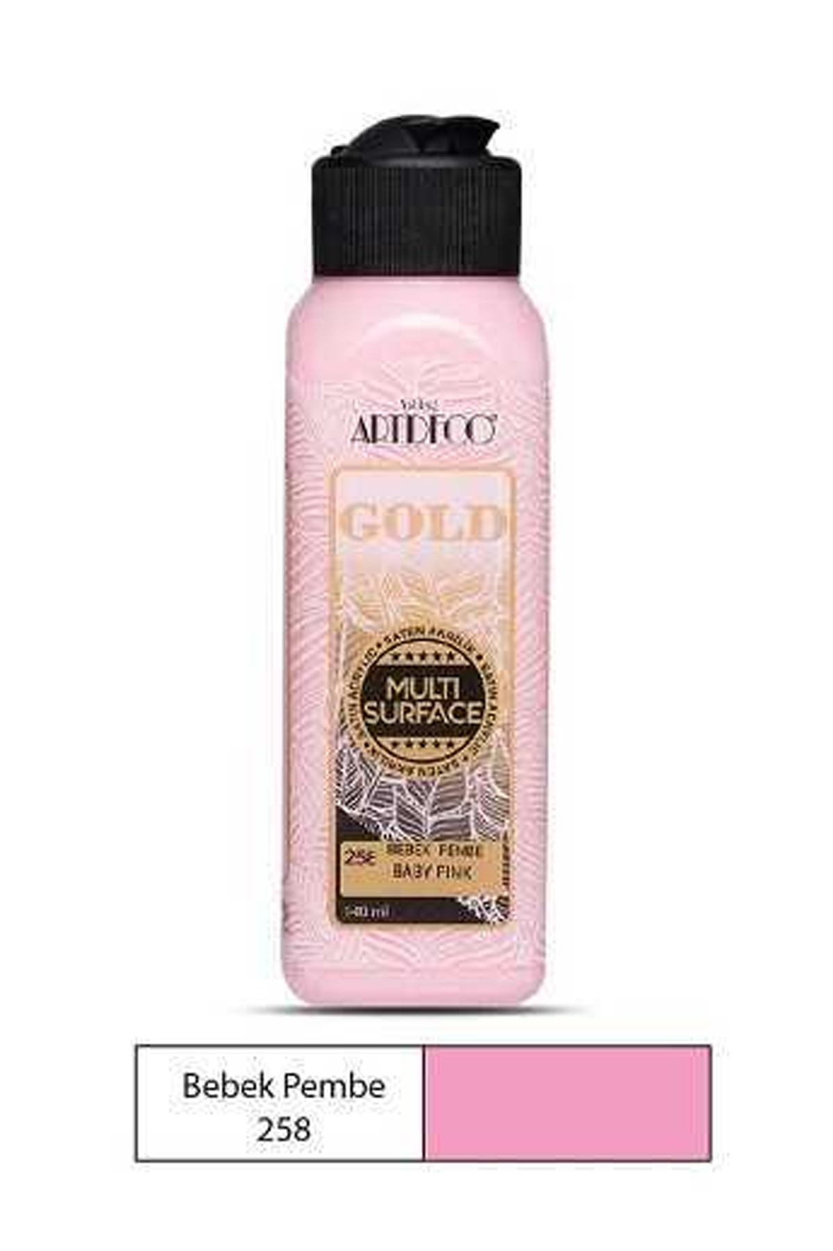 Just Cheap Store Artdeco Gold Akrilik Boya 140Ml Bebek Pembe 258