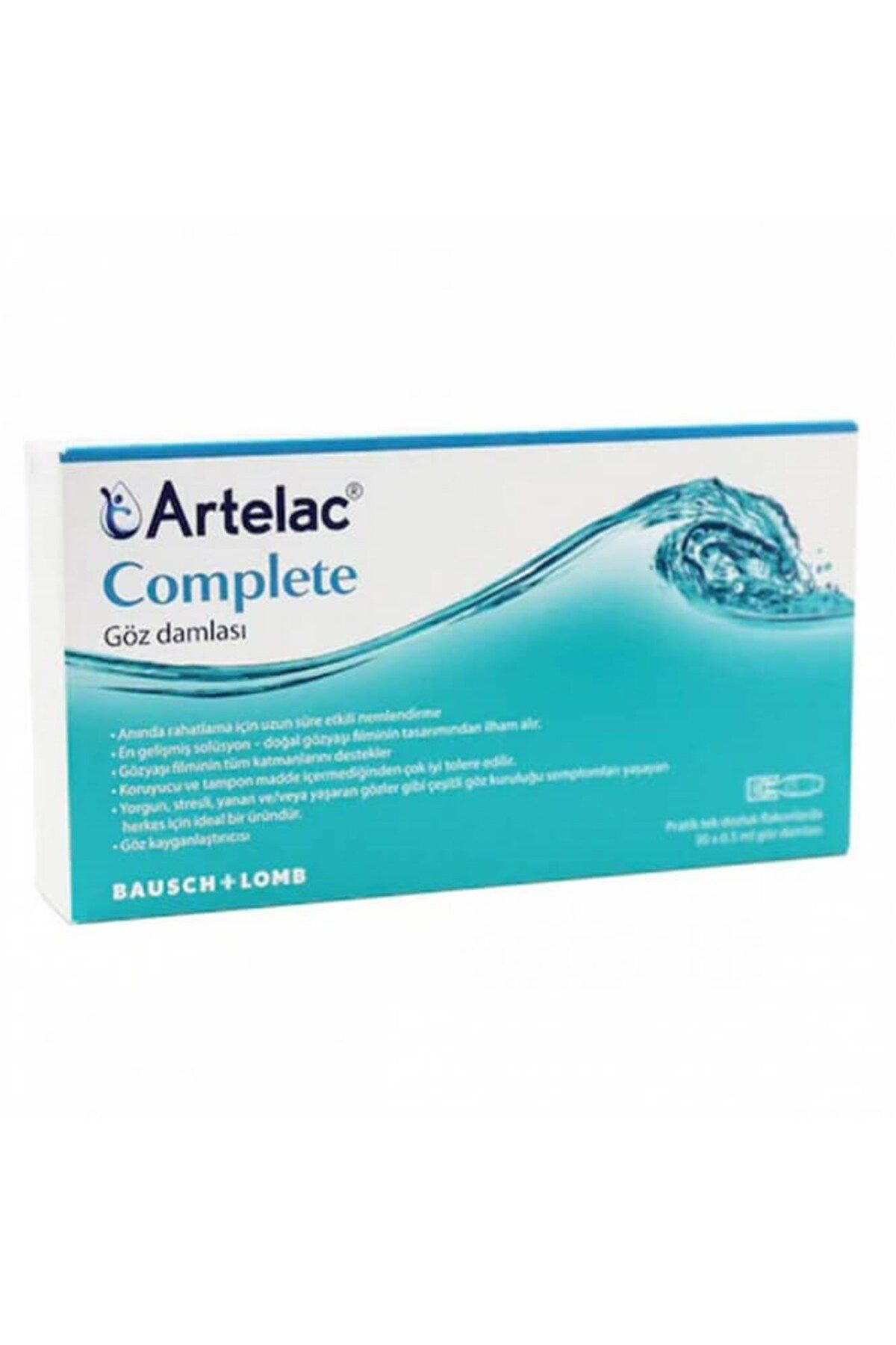 Bausch & Lomb Artelac Complete Göz Damlası 30 Flakon 0,5 Ml