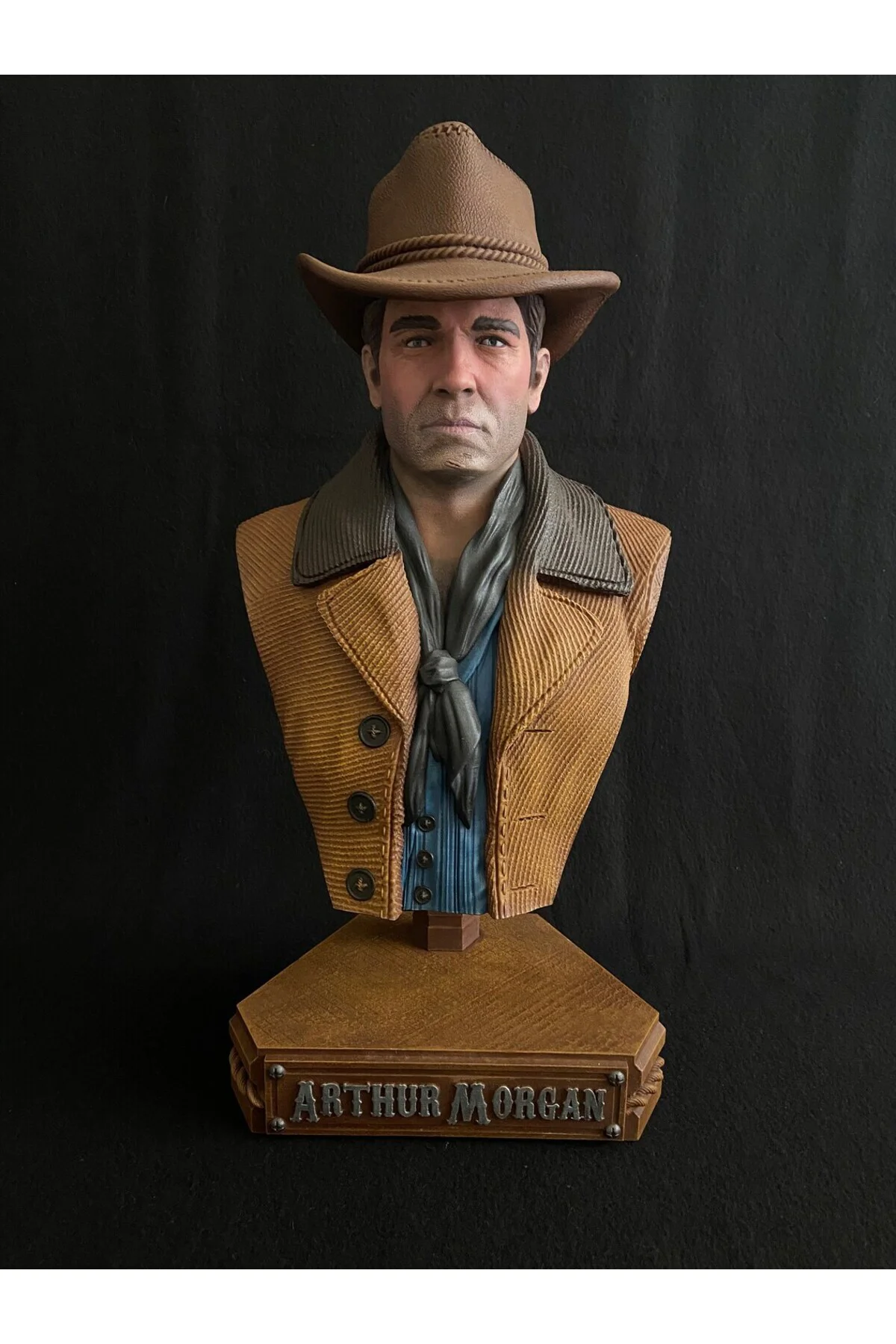 Arthur Morgan Red Dead Redemption Figür RDR2 Arthur Morgan Büst 30CM Büyük Boy