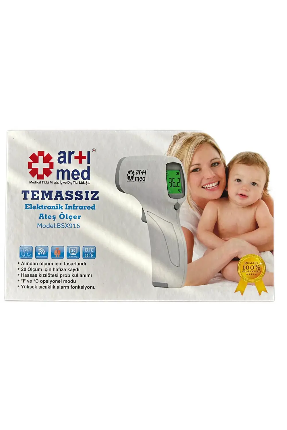 Artı Med Temassız Elektronik Infrared Ateş Ölçer