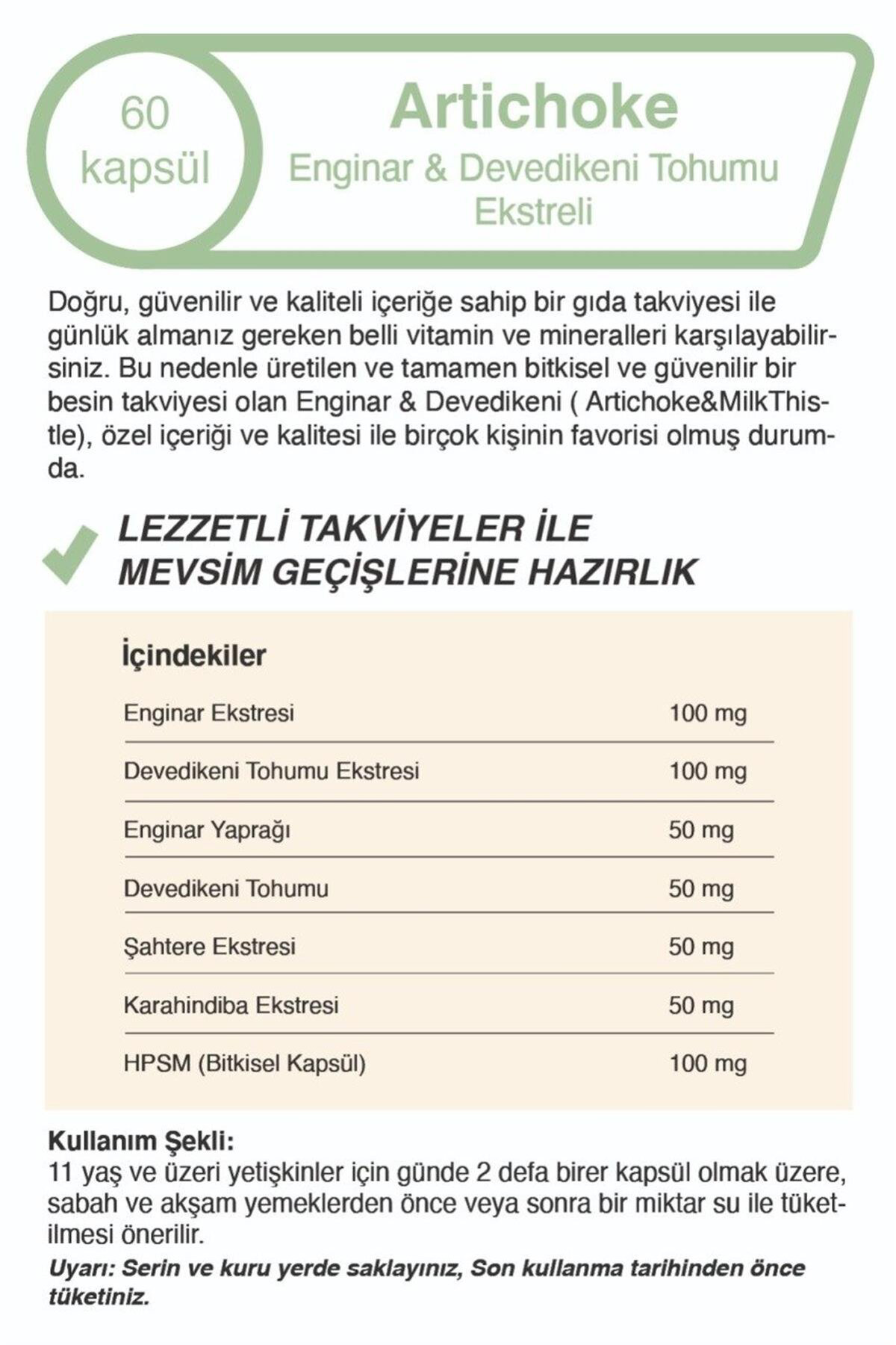 Mindivan Artichoke Leaf Milk Thistle Extract Healthy Liver 500 Mg 60 Capsu