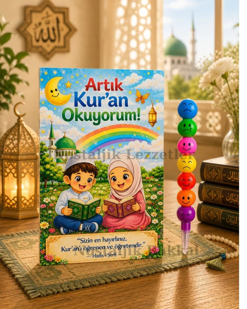 Artık Kur'an Okuyorum Hediyesi 20 Set Kur'an Kursu-Hatim Töreni H
