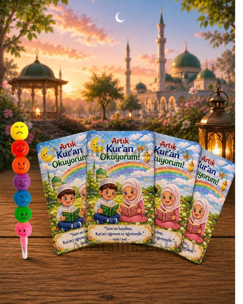Artık Kur'an Okuyorum Hediyesi 20 Set Kur'an Kursu-Hatim Töreni H