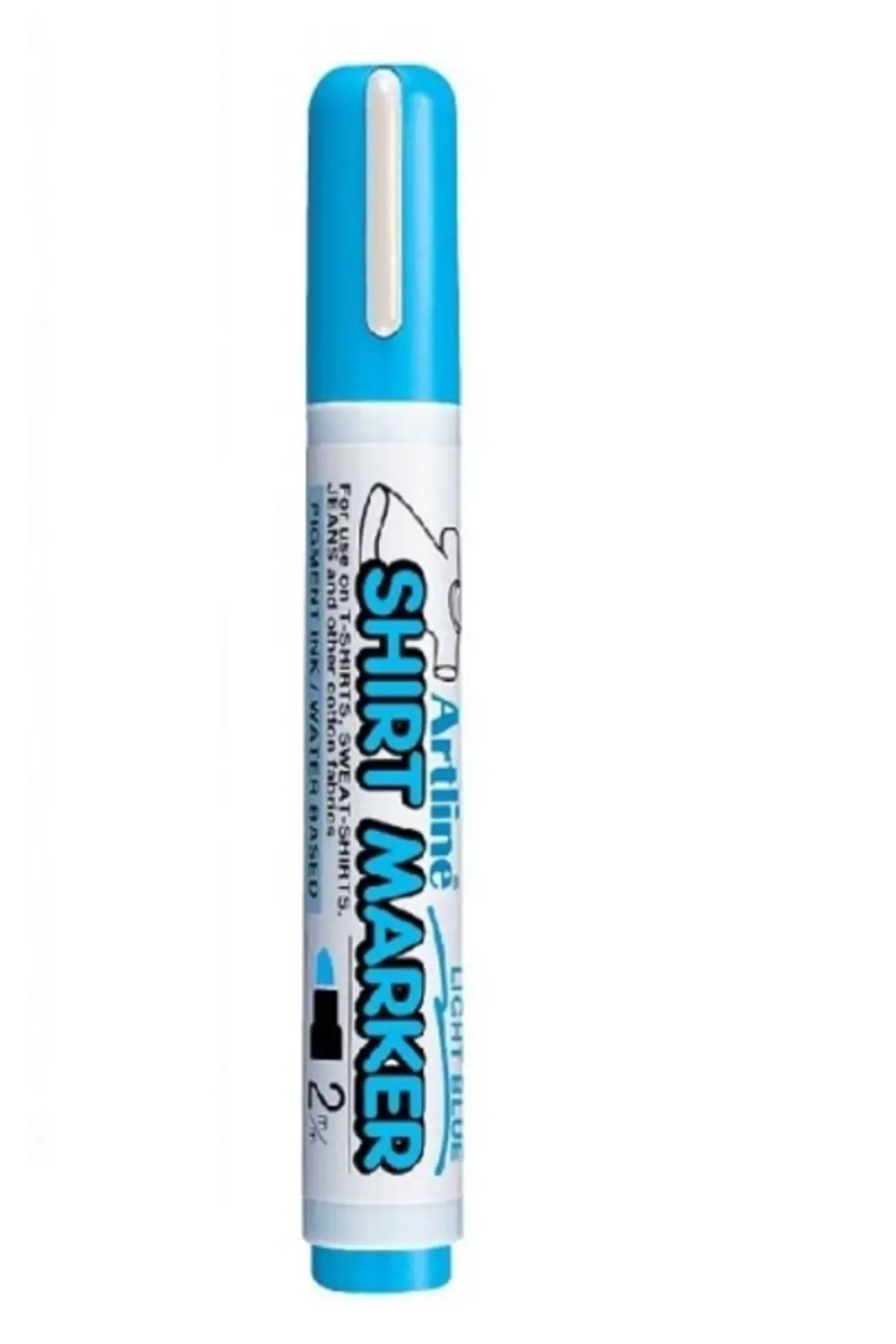 artline Shirt Marker Tişört Markörü Uç:2,0mm Açık Mavi artline Shirt Marker Tişört Markörü Uç:2,0mm Açık Mavi