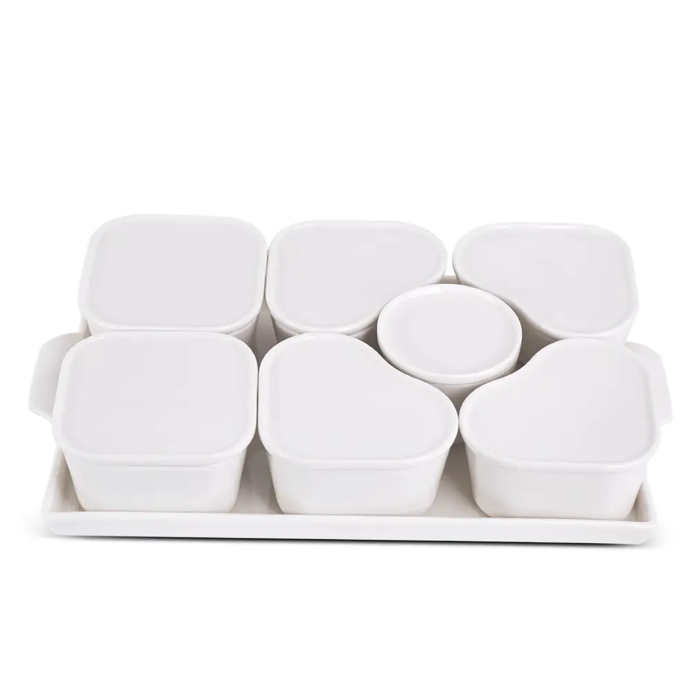 Aryıldız 15 Parça Tepsili Oval Porselen Kahvaltılık Ar249345