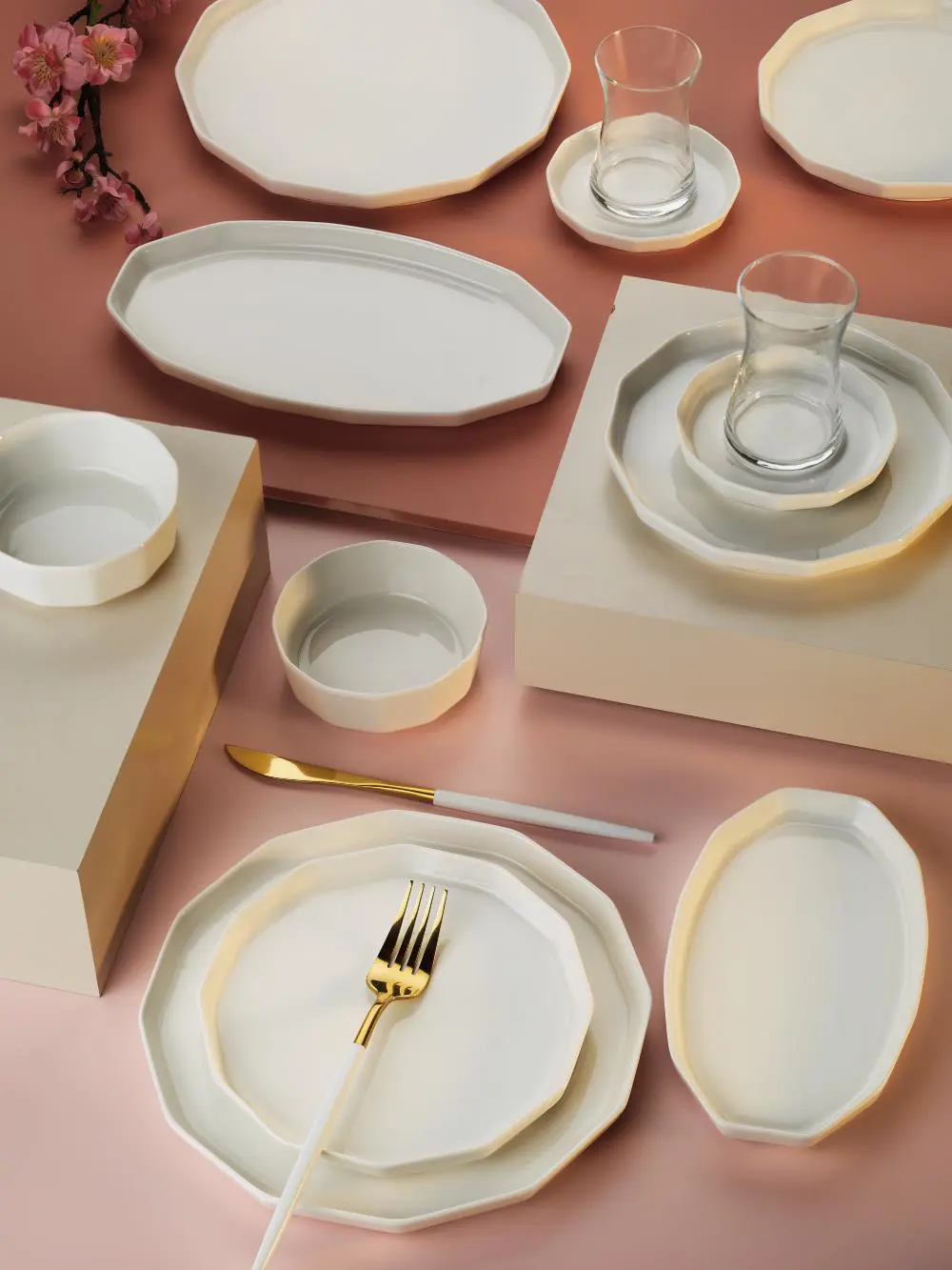 Aryıldız Ar248904 Sc Amber White Porselen Kahvaltı Takımı 32 Parç