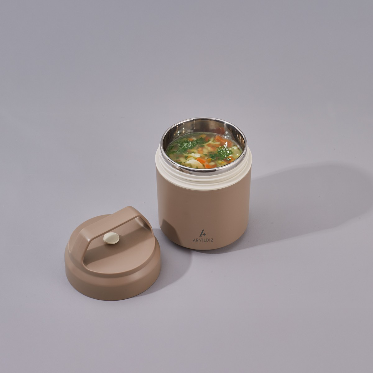 Aryıldız  Bento Lunch Box Yemek Termosu Haki 420 Ml Ar262238 