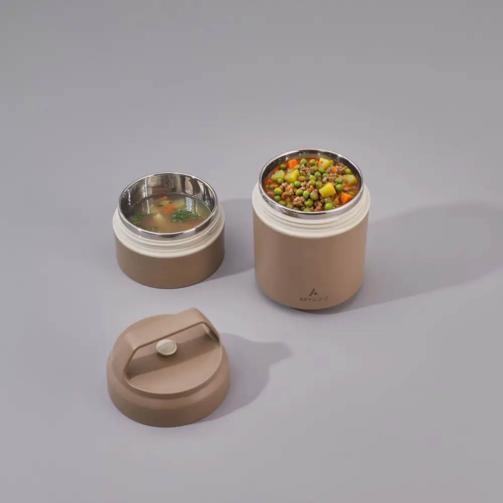 Aryıldız Bento Lunch Box Yemek Termosu Katlı Haki 620 Ml Ar262252 Aryıldız Bento Lunch Box Yemek Termosu Katlı Haki 620 Ml Ar262252