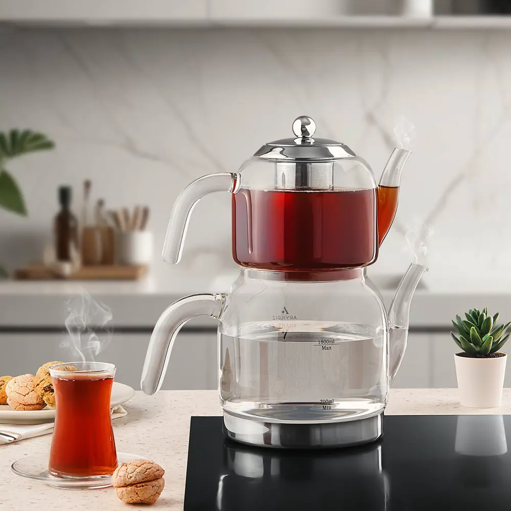 Aryıldız Brillante Cam Çaydanlık Ar259696 Aryıldız Brillante Cam Çaydanlık Ar259696