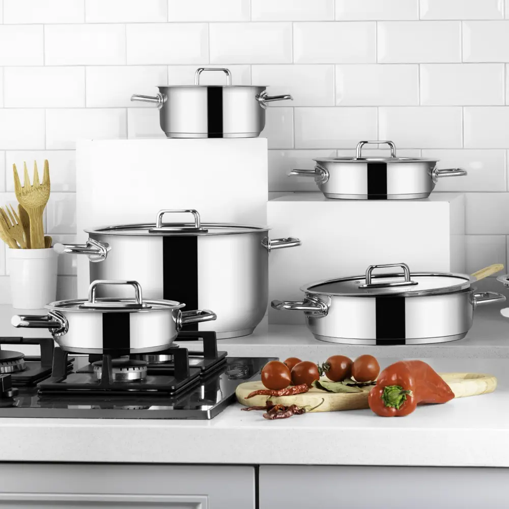 Aryıldız Colombus Paslanmaz Çelik Tencere Basık 26 Cm AR248393 Aryıldız Colombus Paslanmaz Çelik Tencere Basık 26 Cm AR248393