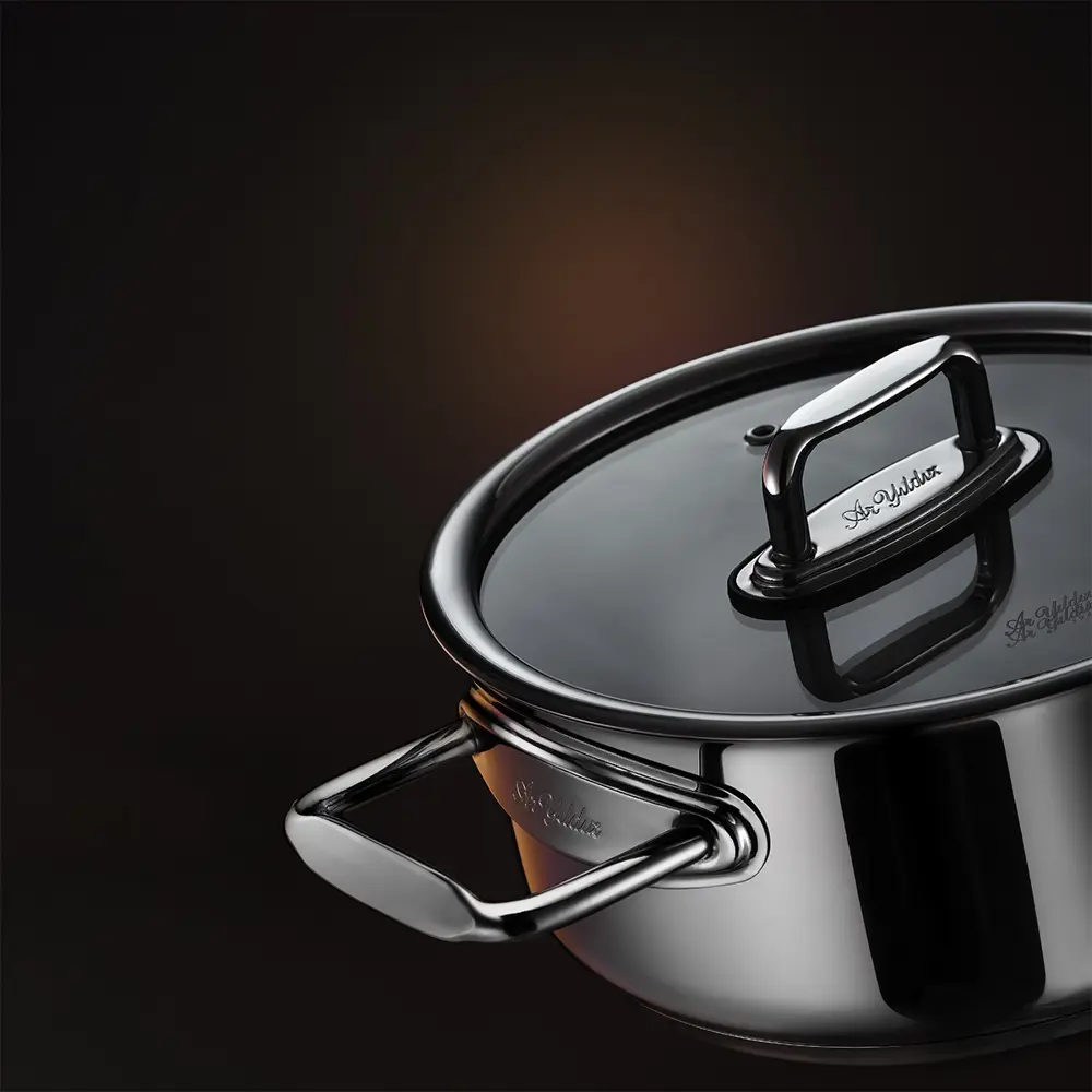 Aryıldız Colombus Paslanmaz Çelik Tencere Basık 26 Cm AR248393 Aryıldız Colombus Paslanmaz Çelik Tencere Basık 26 Cm AR248393