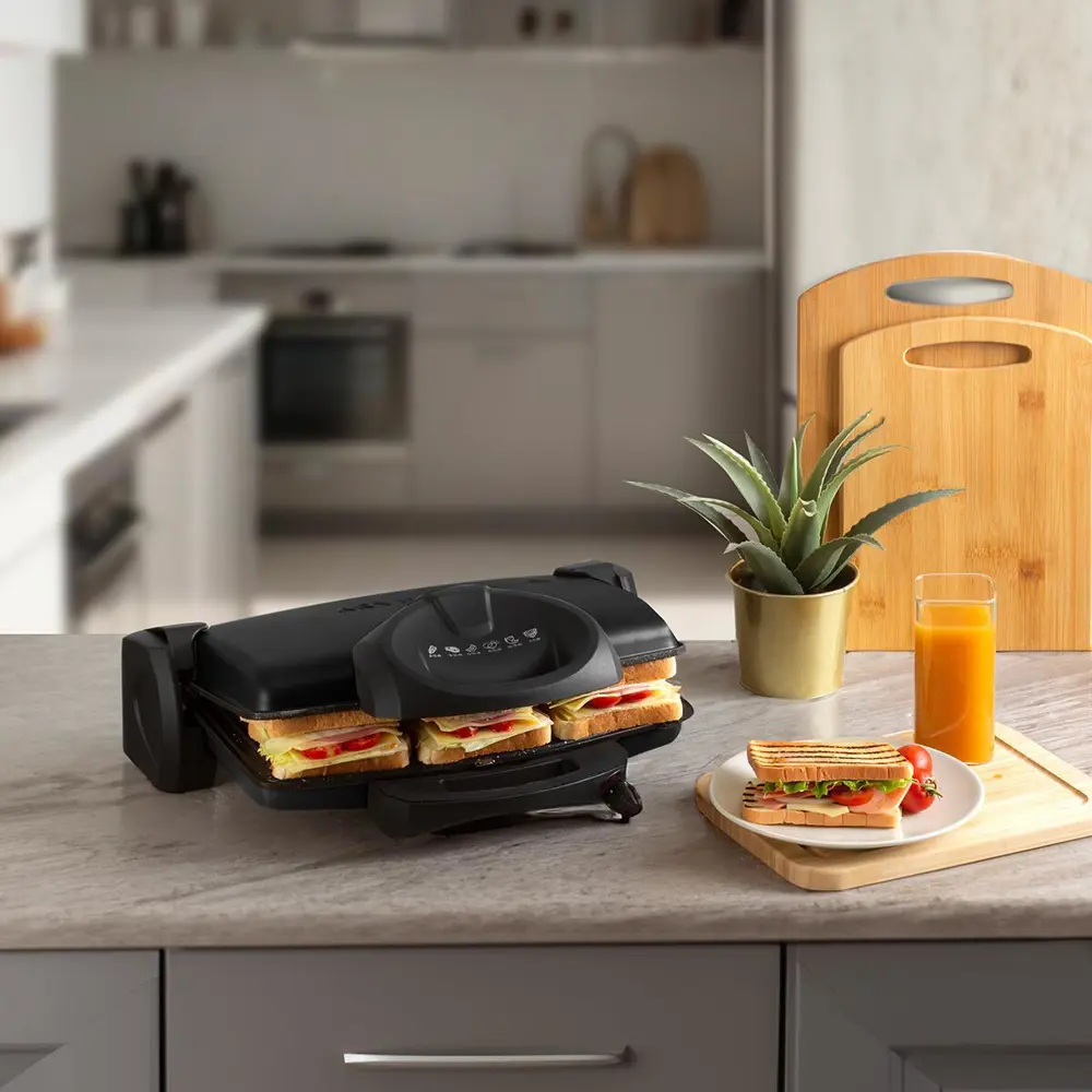 Aryıldız Contact Grill Tost Makinesi Siyah Ar256749