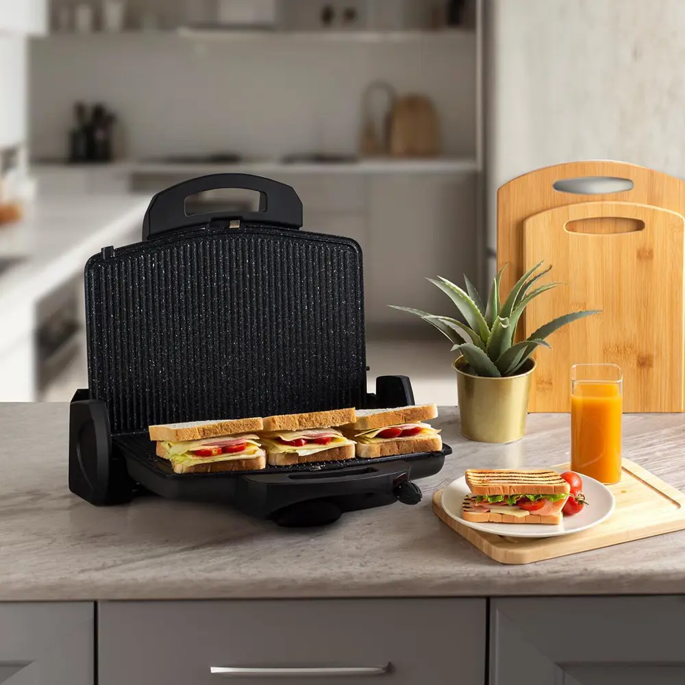 Aryıldız Contact Grill Tost Makinesi Siyah Ar256749