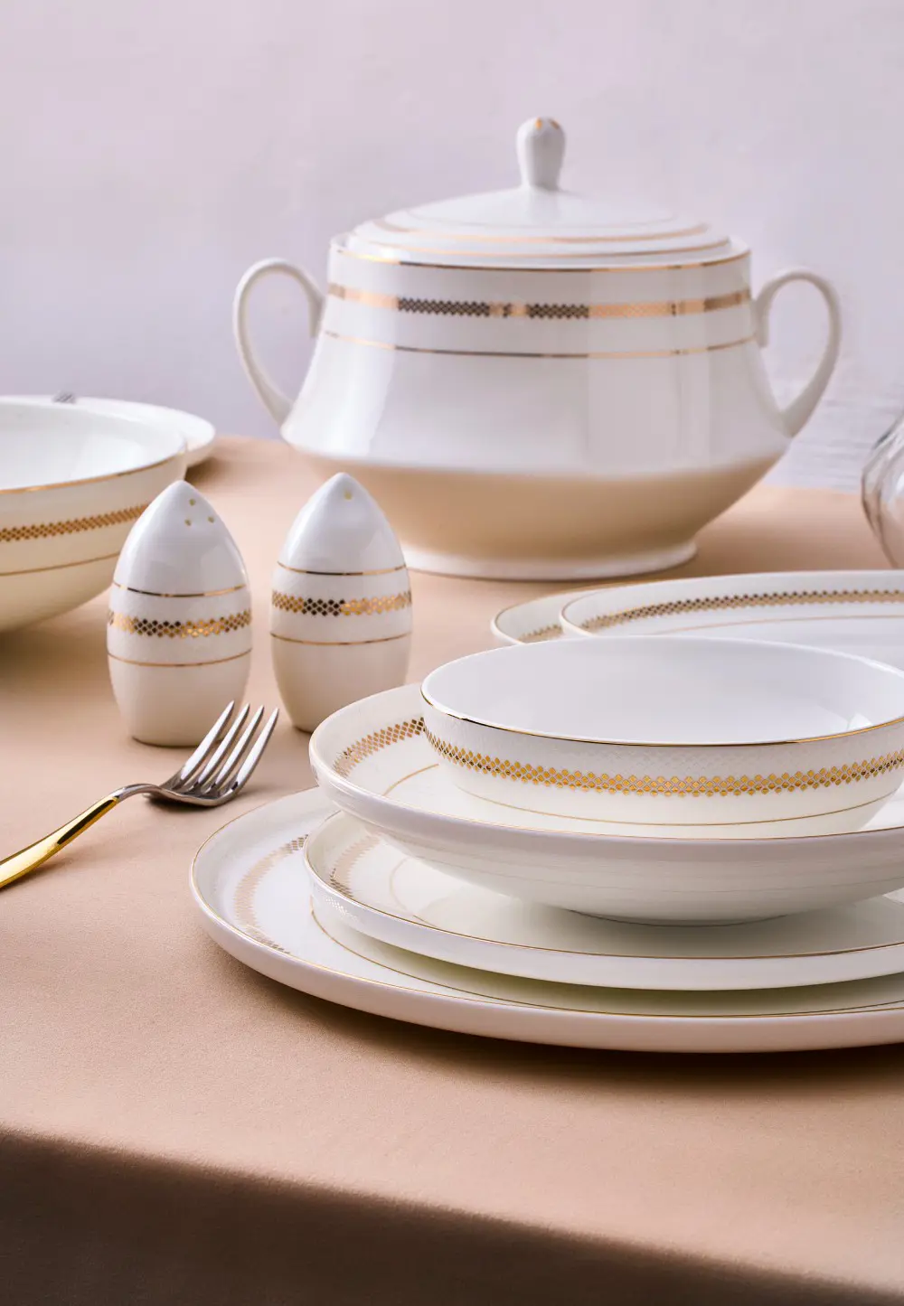 Aryıldız Desire 60 Parça Porselen Yemek Takımı Ar259757