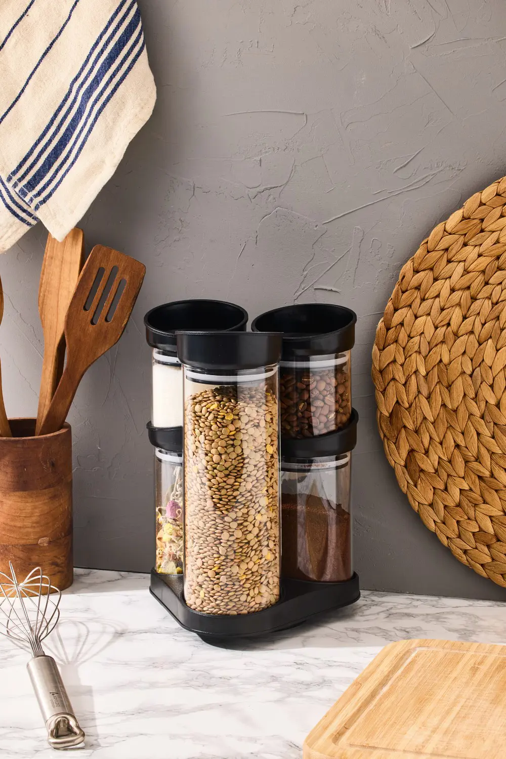 Aryıldız Fine Saklama Seti Standlı 6 Parça Ar262498 Aryıldız Fine Saklama Seti Standlı 6 Parça Ar262498