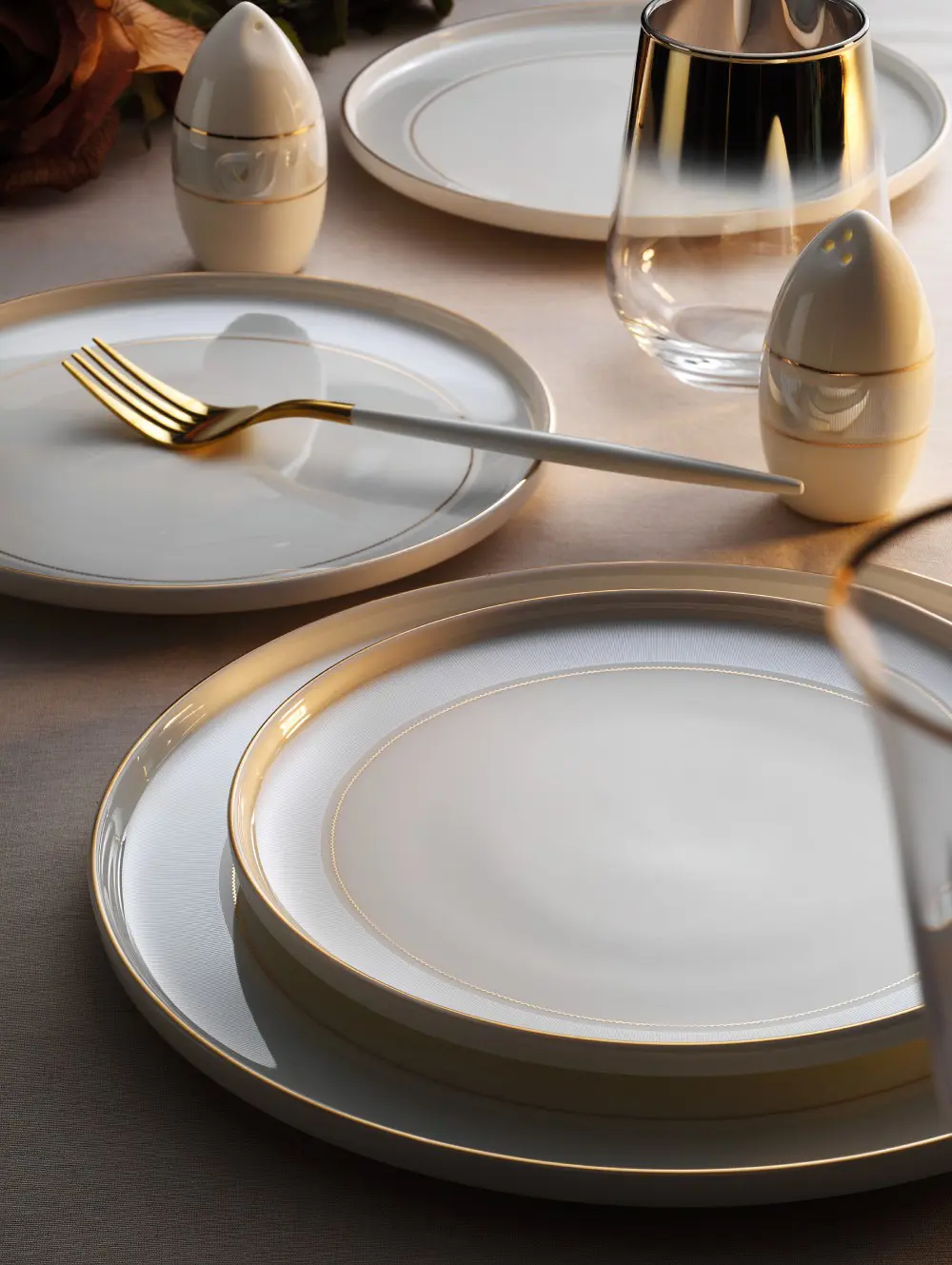 Aryıldız Hn Raissa 60 Parça Porselen Yemek Takımı Ar252956