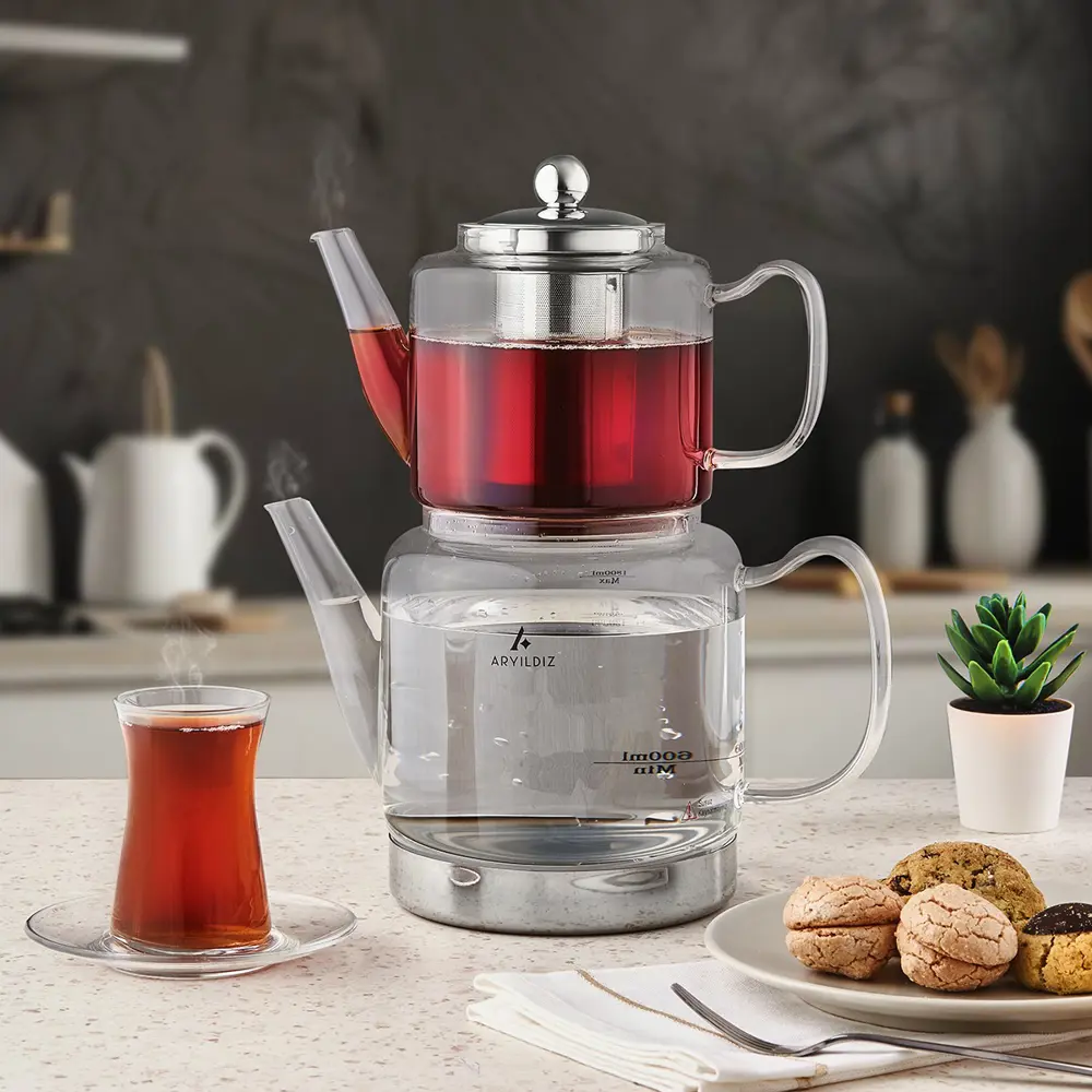 Aryıldız Marvel Cam Çaydanlık Ar259719