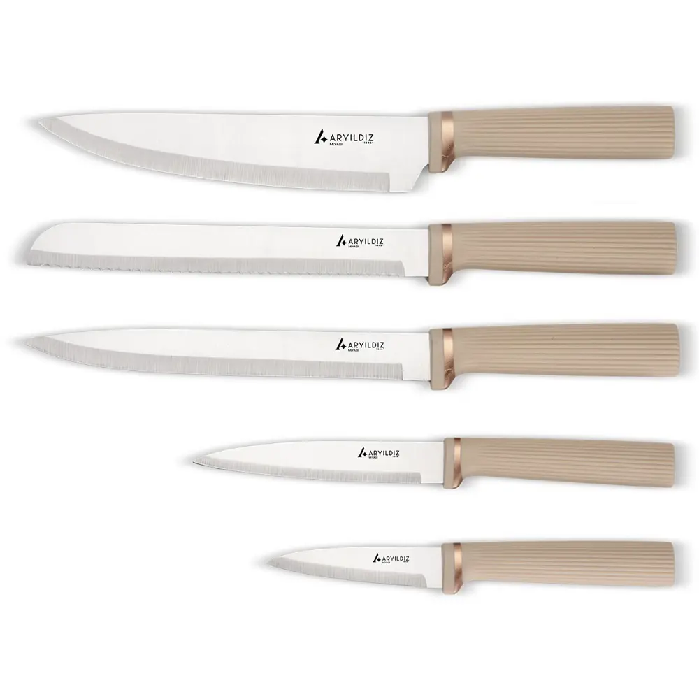 Aryıldız Miyabi 10 Parça Blok Bıçak ve Pano Seti Ar260050 Aryıldız Miyabi 10 Parça Blok Bıçak ve Pano Seti Ar260050