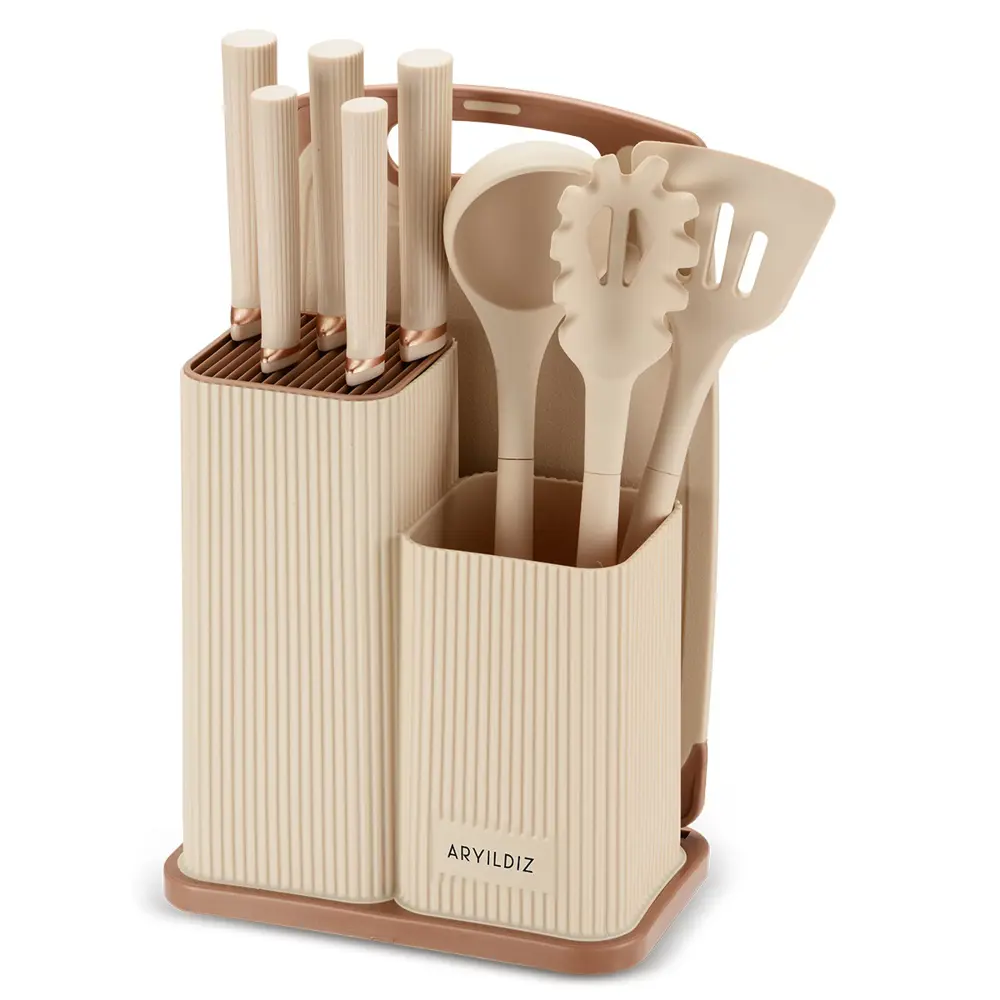 Aryıldız Miyabi 10 Parça Blok Bıçak ve Pano Seti Ar260050 Aryıldız Miyabi 10 Parça Blok Bıçak ve Pano Seti Ar260050