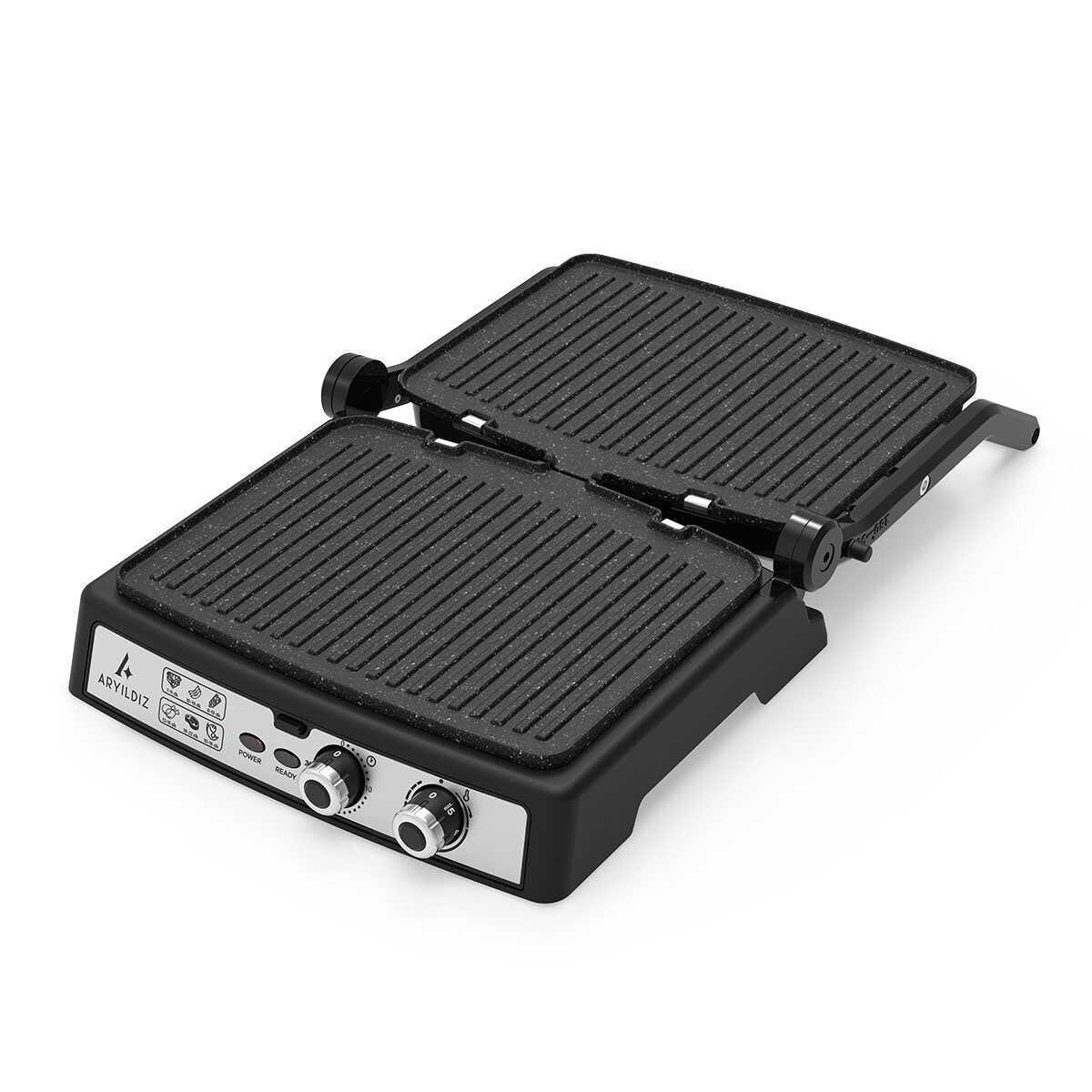 Aryildiz  Multi Grill Tost Makinesi Kirmizi Ar256688 