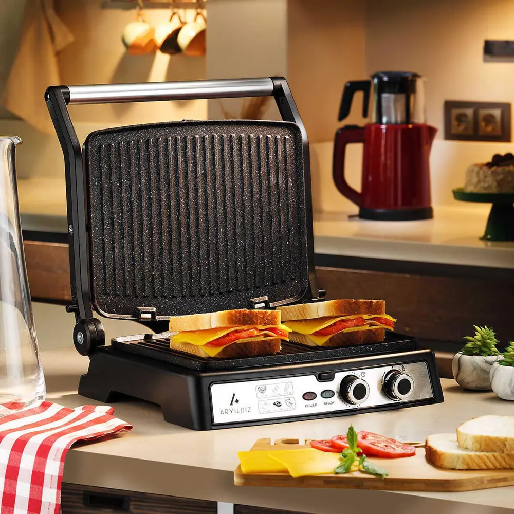 Aryıldız Multi Grill Tost Makinesi Antrasit Ar256701