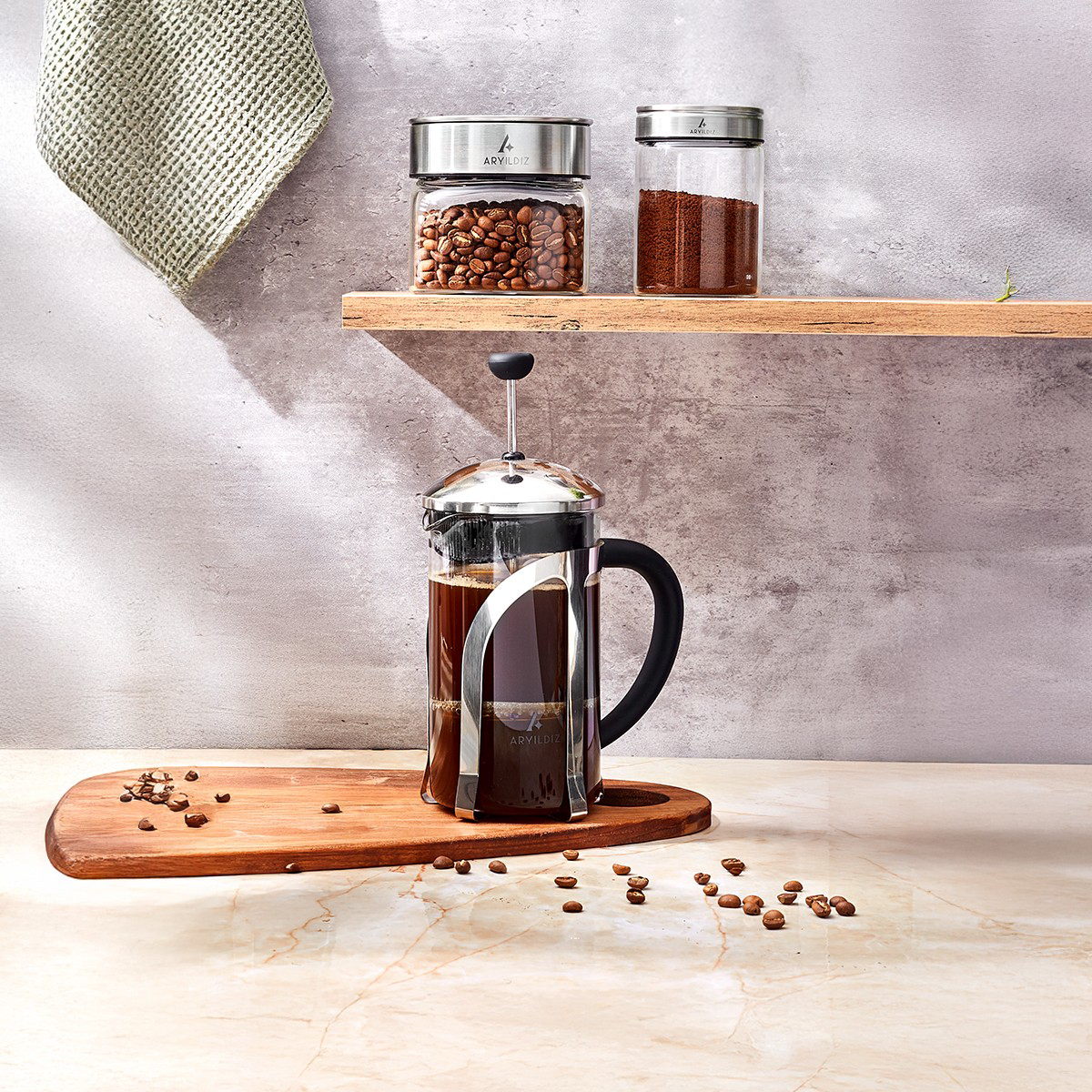 Aryildiz  Porto French Press 600 Ml Ar259627