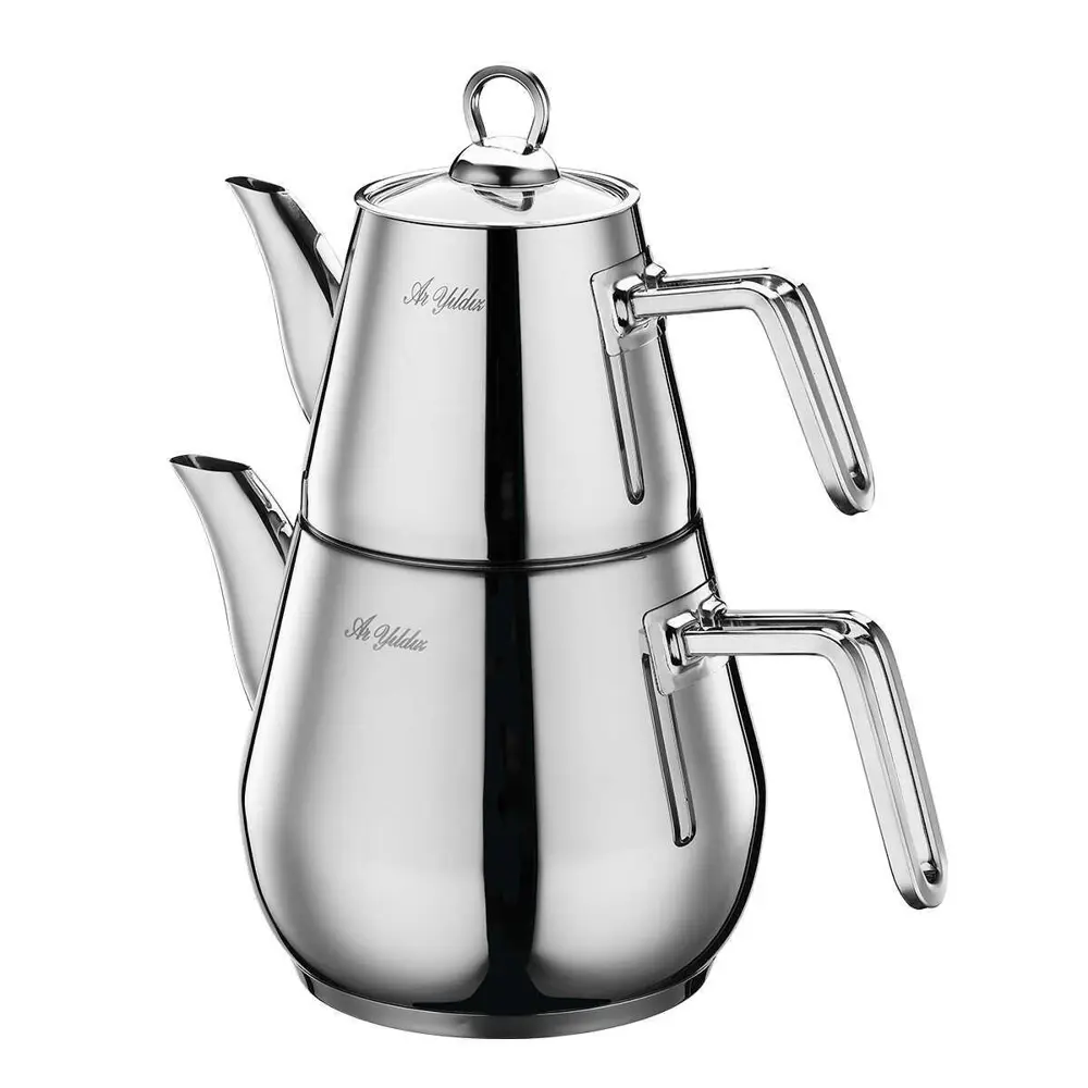 Aryıldız Solid Büyük Boy Çaydanlık Takımı 2 Litre Ar243060