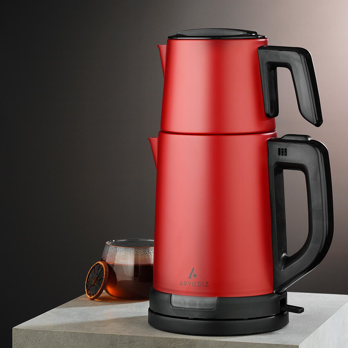Aryildiz  Tea Harmony Çay Makinesi Kirmizi Ar256558 