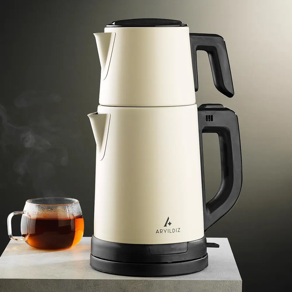 Aryıldız Tea Harmony Çay Makinesi Krem A256565 Aryıldız Tea Harmony Çay Makinesi Krem A256565