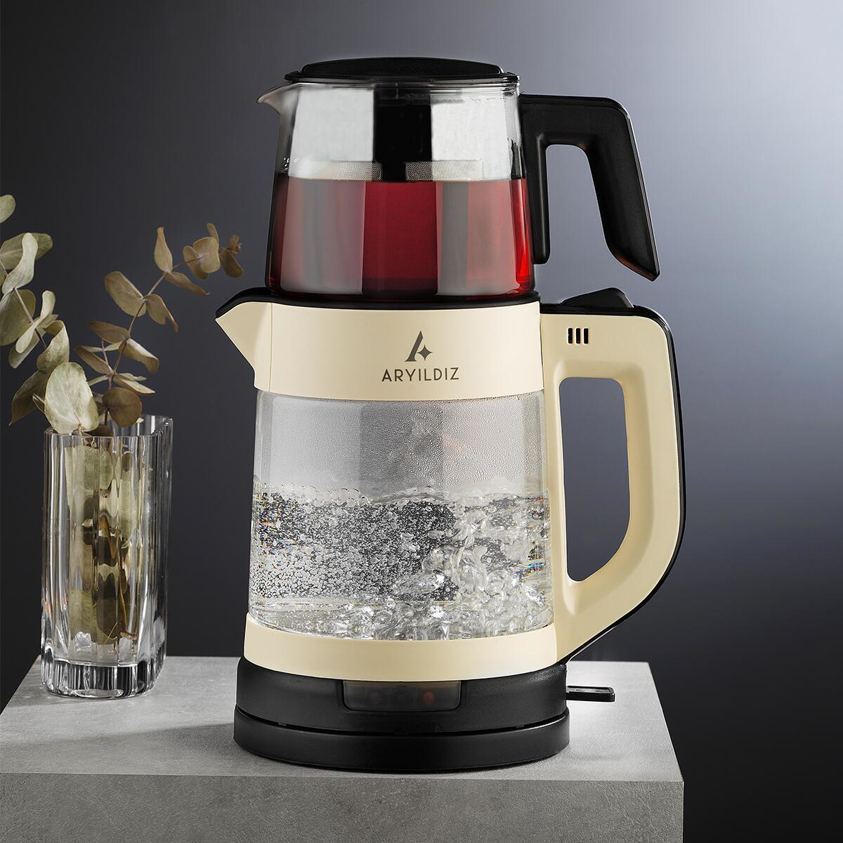 Aryıldız  Tea Taste Çay Makinesi Krem Ar256527 