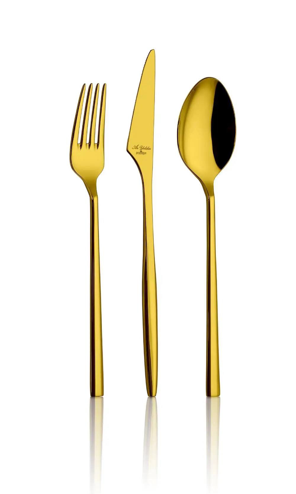 Aryıldız Trendy Gold Pvd 89 Parça Altın Çatal Kaşık Bıçak Takımı Aryıldız Trendy Gold Pvd 89 Parça Altın Çatal Kaşık Bıçak Takımı