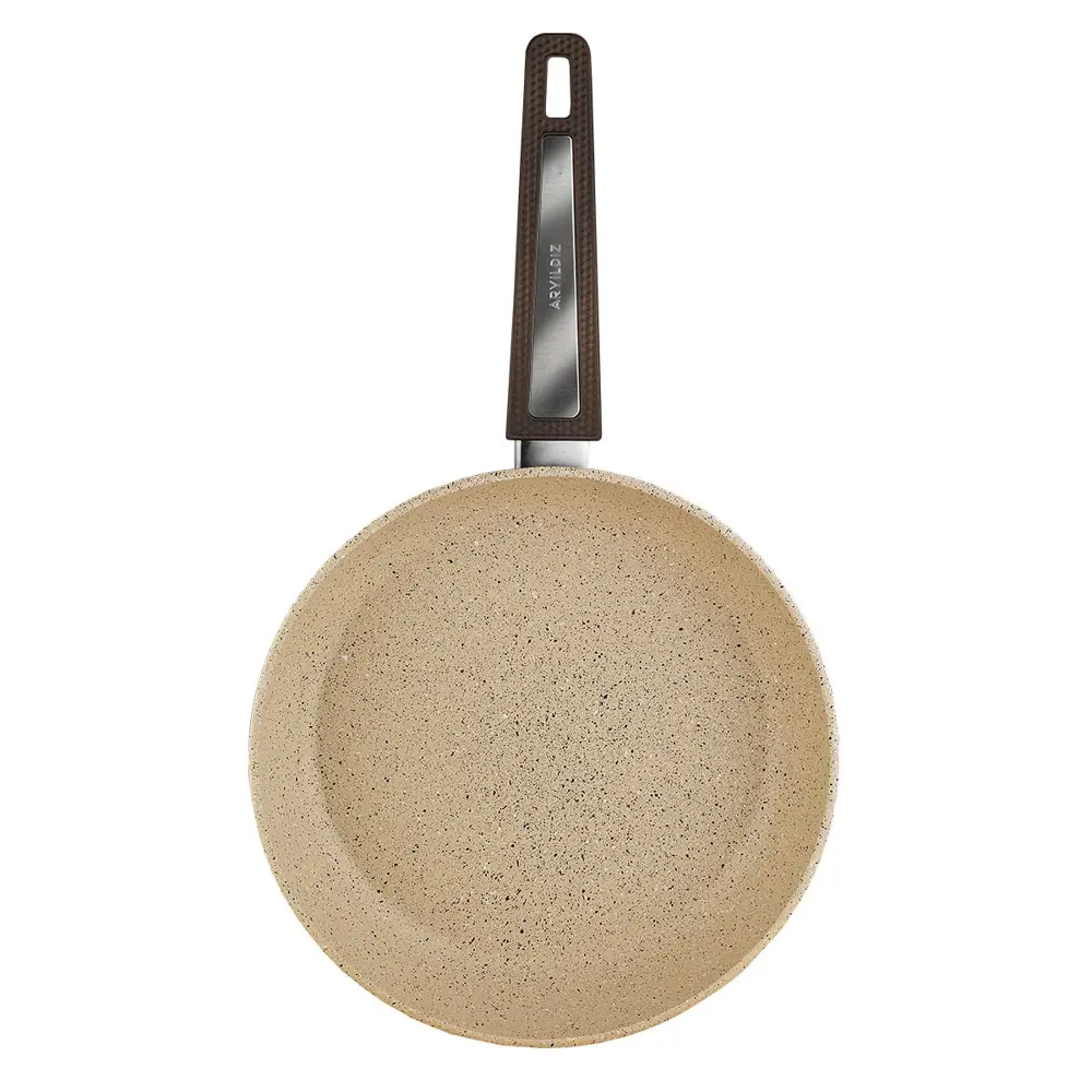 Aryıldız Vortex Cappuccino 7 Parça Granit Tencere Seti Ar260210