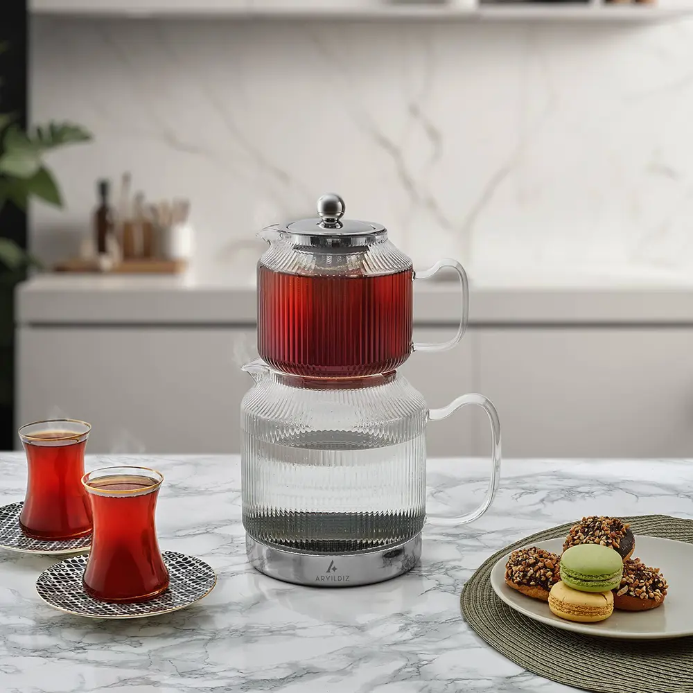 Aryıldız Wave Cam Çaydanlık Large Ar259702
