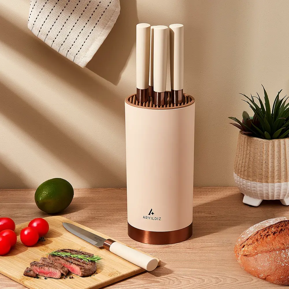 Aryıldız Zenith 6 Parça Blok Bıçak Seti Ar259924 Aryıldız Zenith 6 Parça Blok Bıçak Seti Ar259924