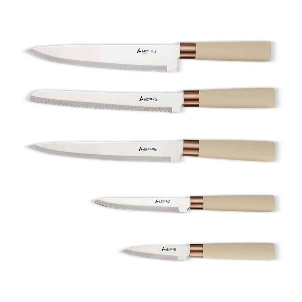 Aryıldız Zenith 6 Parça Blok Bıçak Seti Ar259924 Aryıldız Zenith 6 Parça Blok Bıçak Seti Ar259924