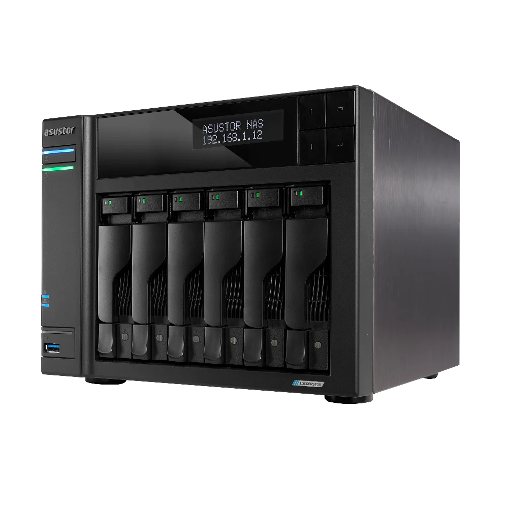 AS6706T INTEL N5105 6 YUVALI (6X22TB DESTEGI) 8GB DDR4(16GB RAM DESTEGI) M.2 x4 PCIe x1 2.5GbE x2 USB 3.2 x3