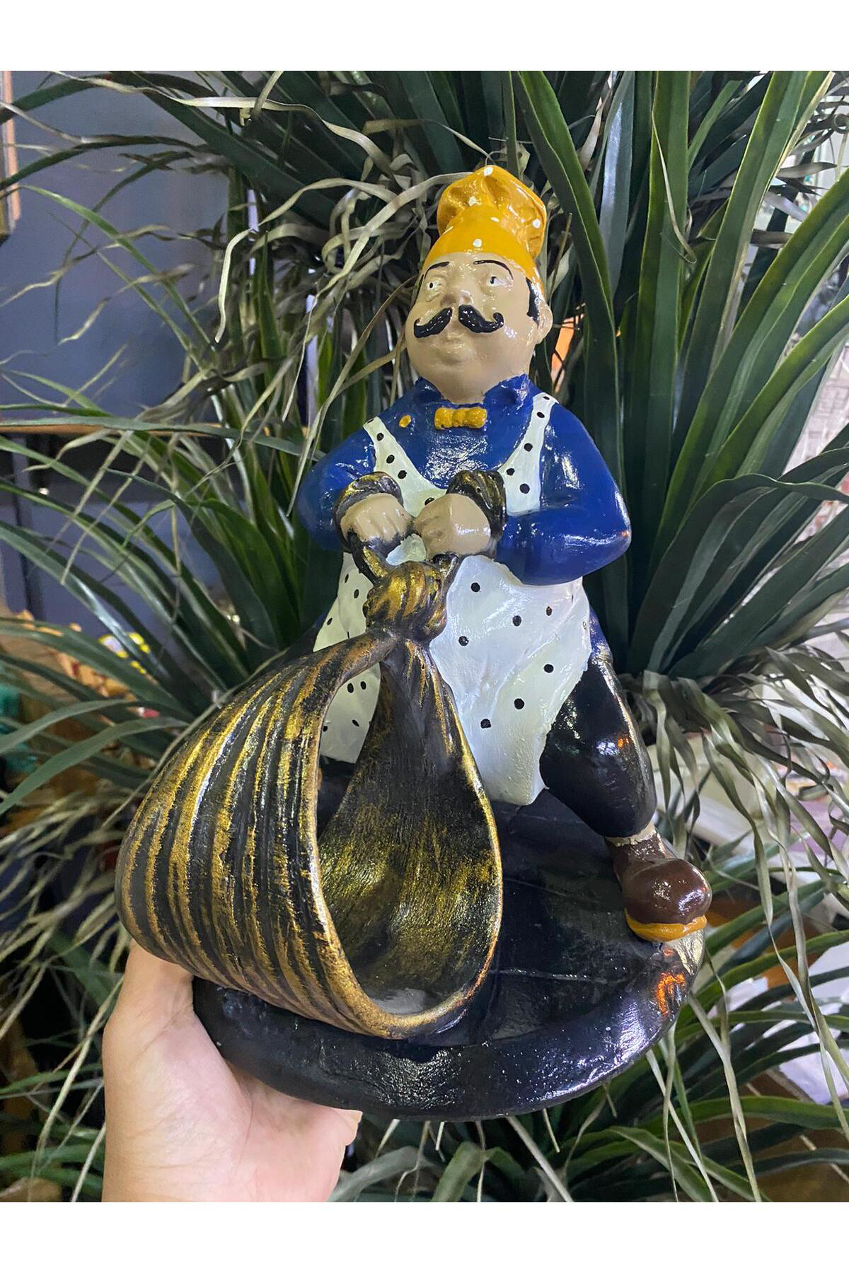 Vitale Aşçı Şaraplık(Önünde) Sarı 23*30 Cm