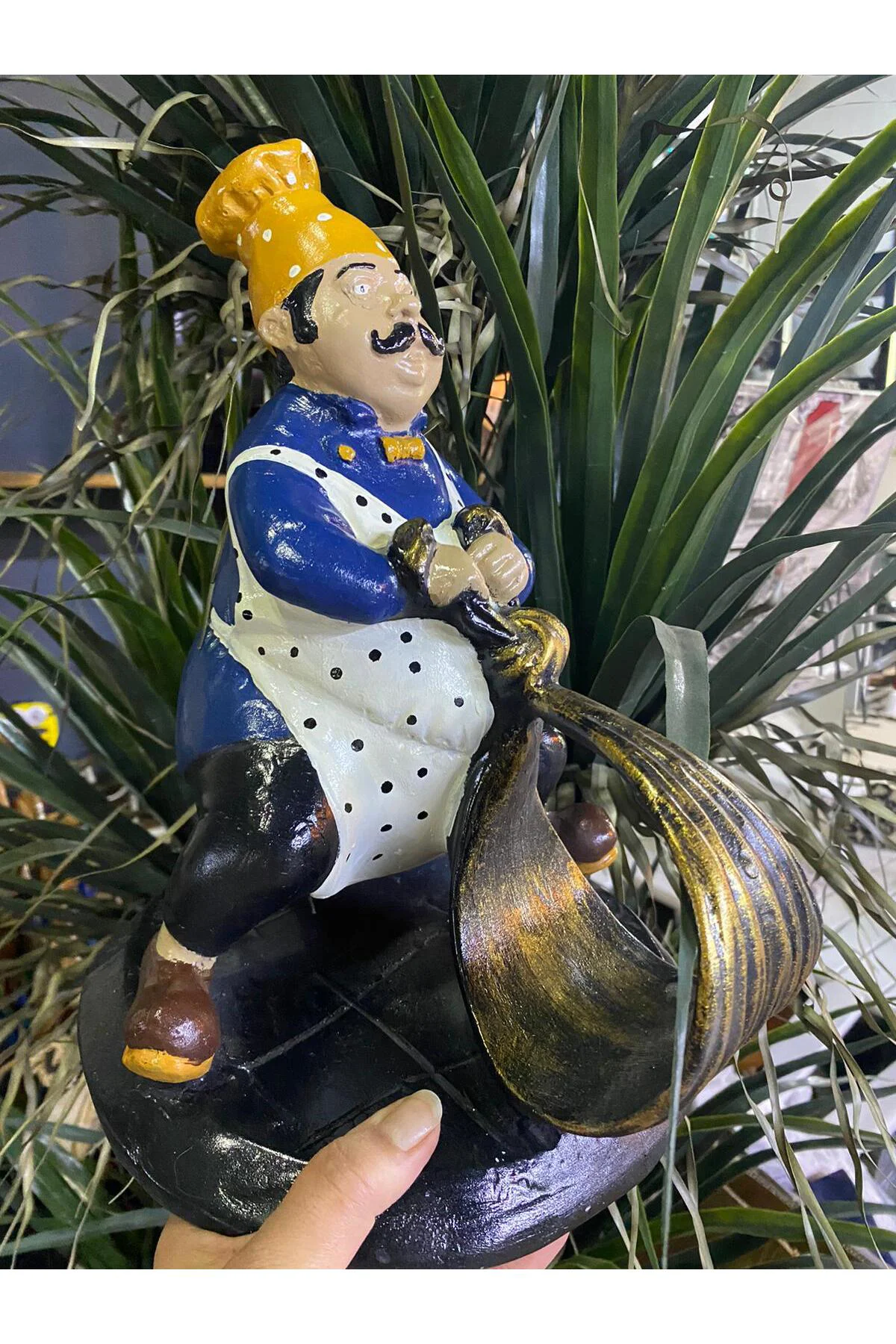 Aşçı Şaraplık(Önünde) Sarı 23*30 cm