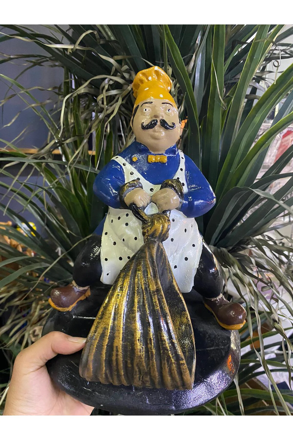 Aşçı Şaraplık(Önünde) Sarı 23*30 cm
