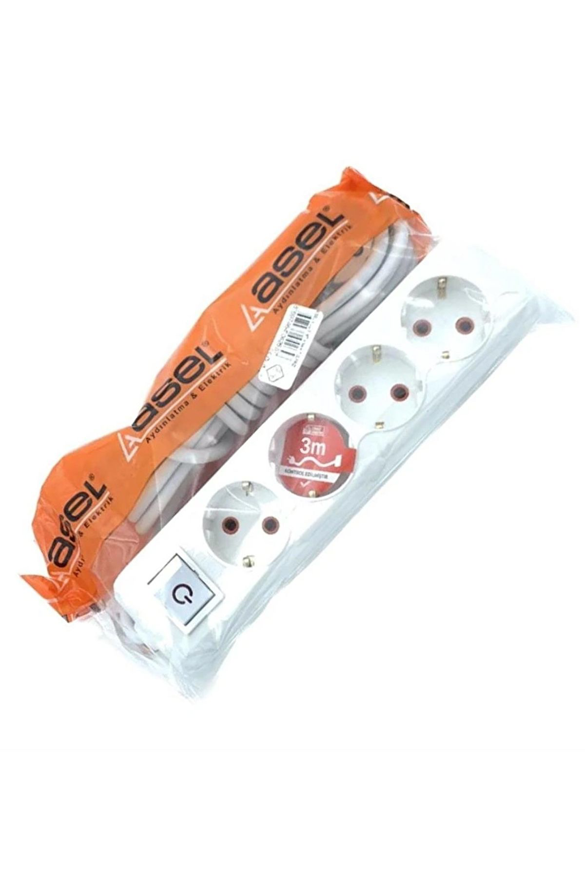 Just Cheap Store Asel 4'Lü Toprakli Grup Priz 3Mt Ast 403