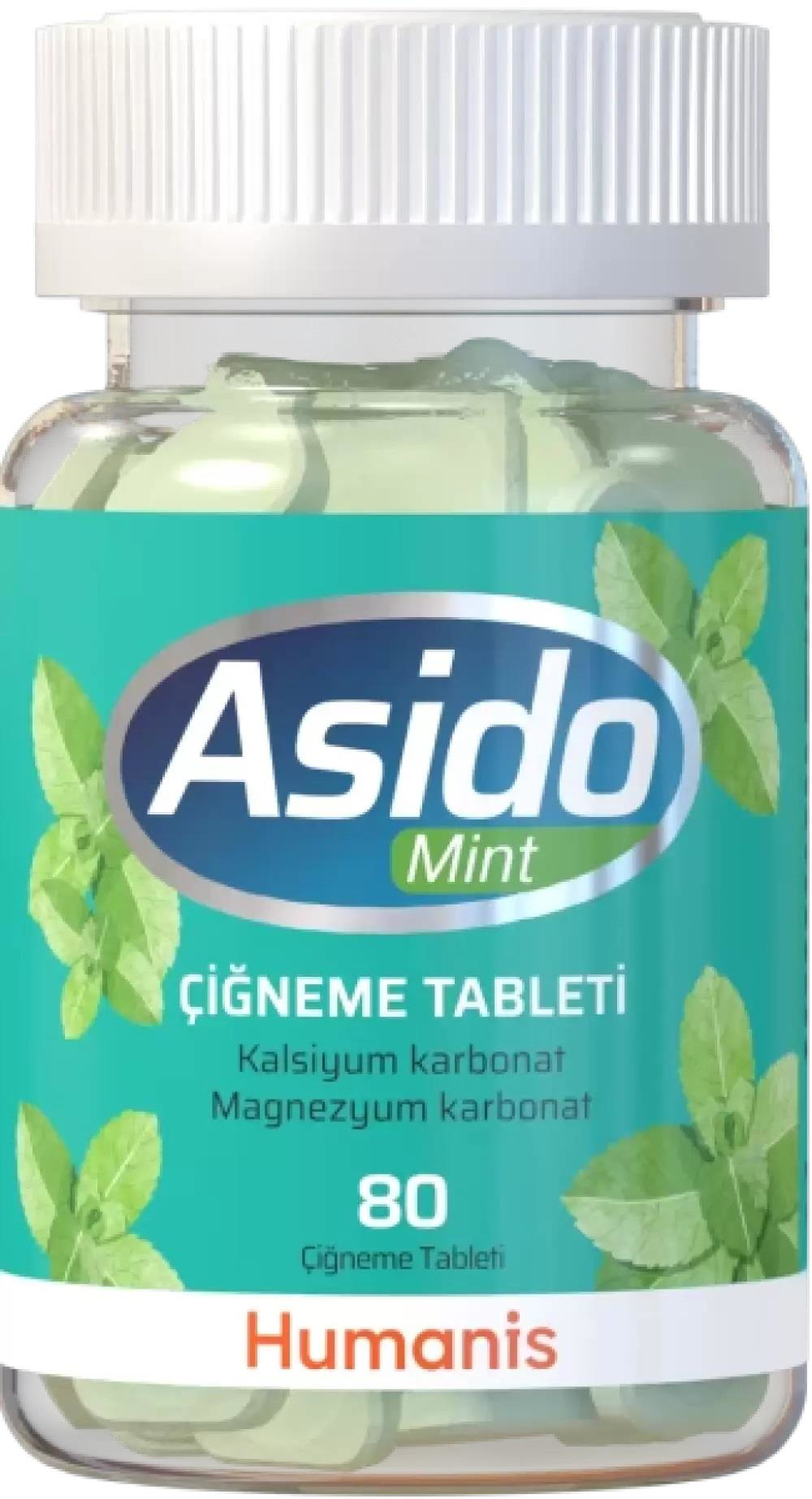 ASİDO MİNT ÇİĞNEME 30 TABLET