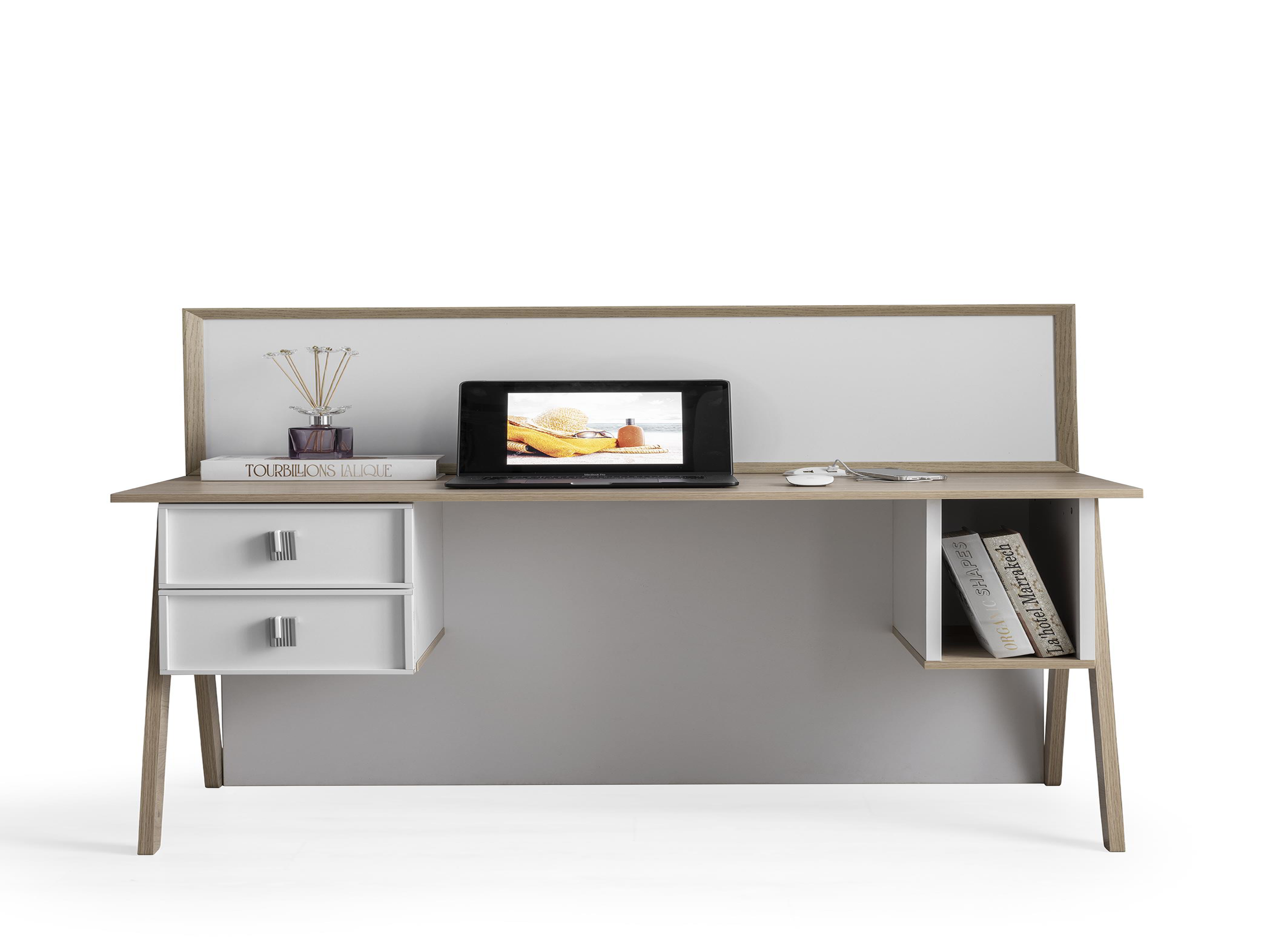 Erezogullari Mobilya Asil Çekmeceli Yazi Tahtali Çalişma Masasi 120Cm 