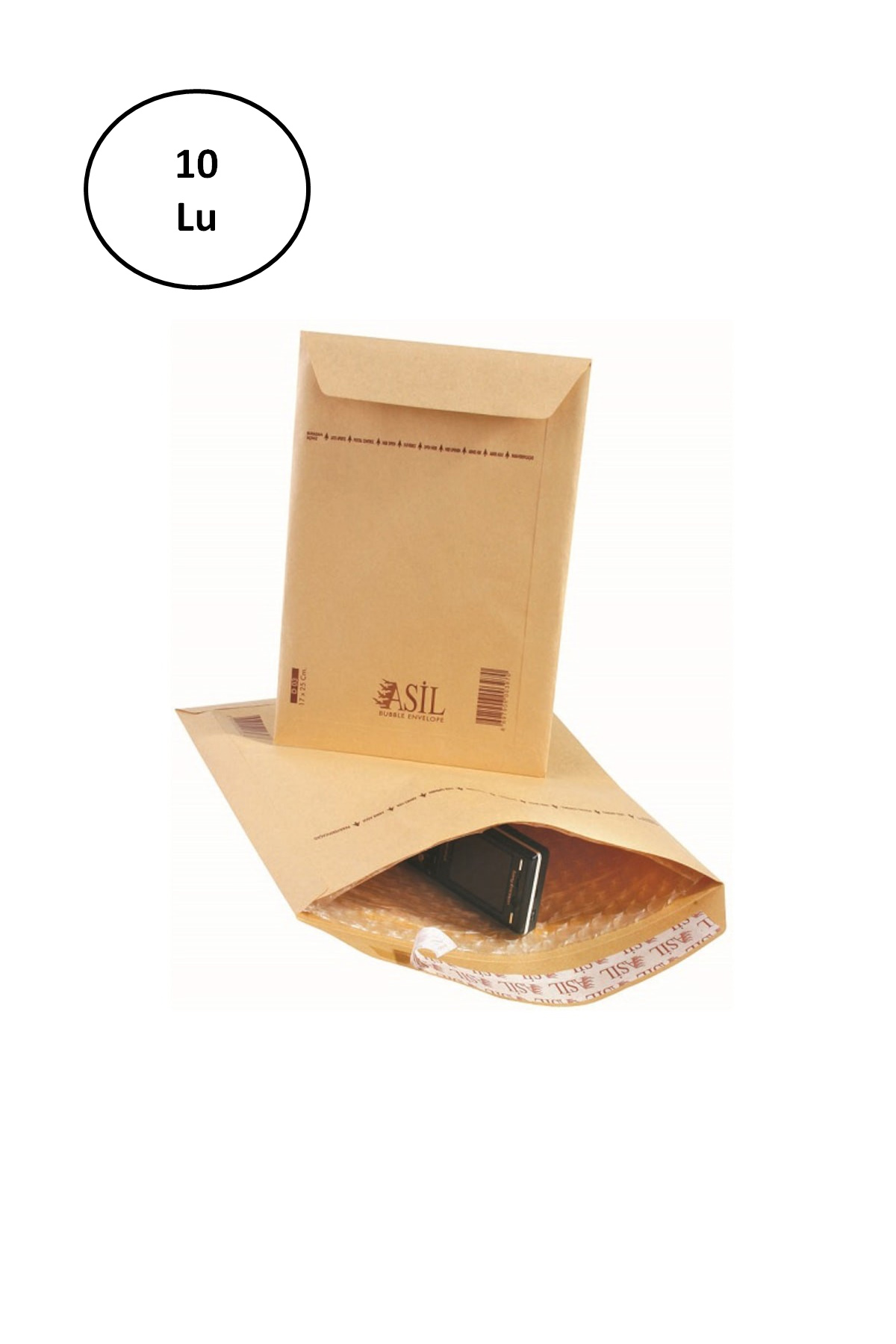 Asil Doğan As-9001 Hava Kabarcıklı Zarf 16X23 Cm 95 Gram 10'lu Asil Doğan As-9001 Hava Kabarcıklı Zarf 16X23 Cm 95 Gram 10'lu