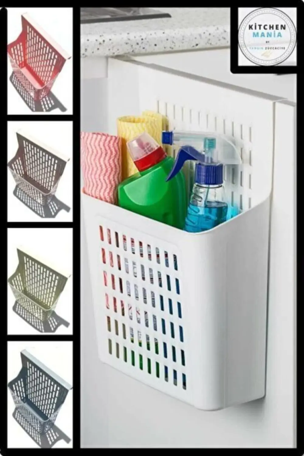 Asılabilir Dolap Içi Düzenleyici Sepet Asılabilir Dolap Düzenleyi