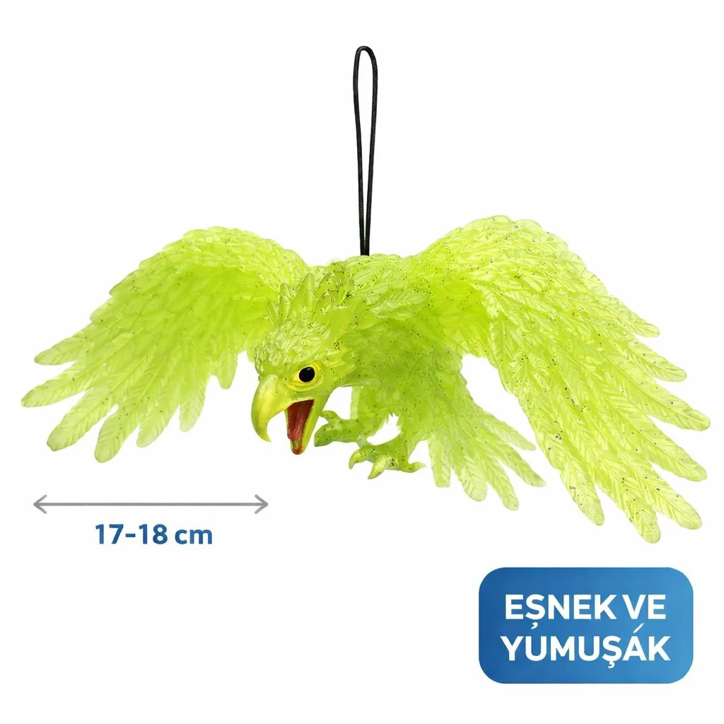 Asılabilir Lateks Kartal Dekor Süsü Yeşil – Kırılmaz Gerçekçi Kartal Figürü Fiyatı, Yorumları ve Özellikleri