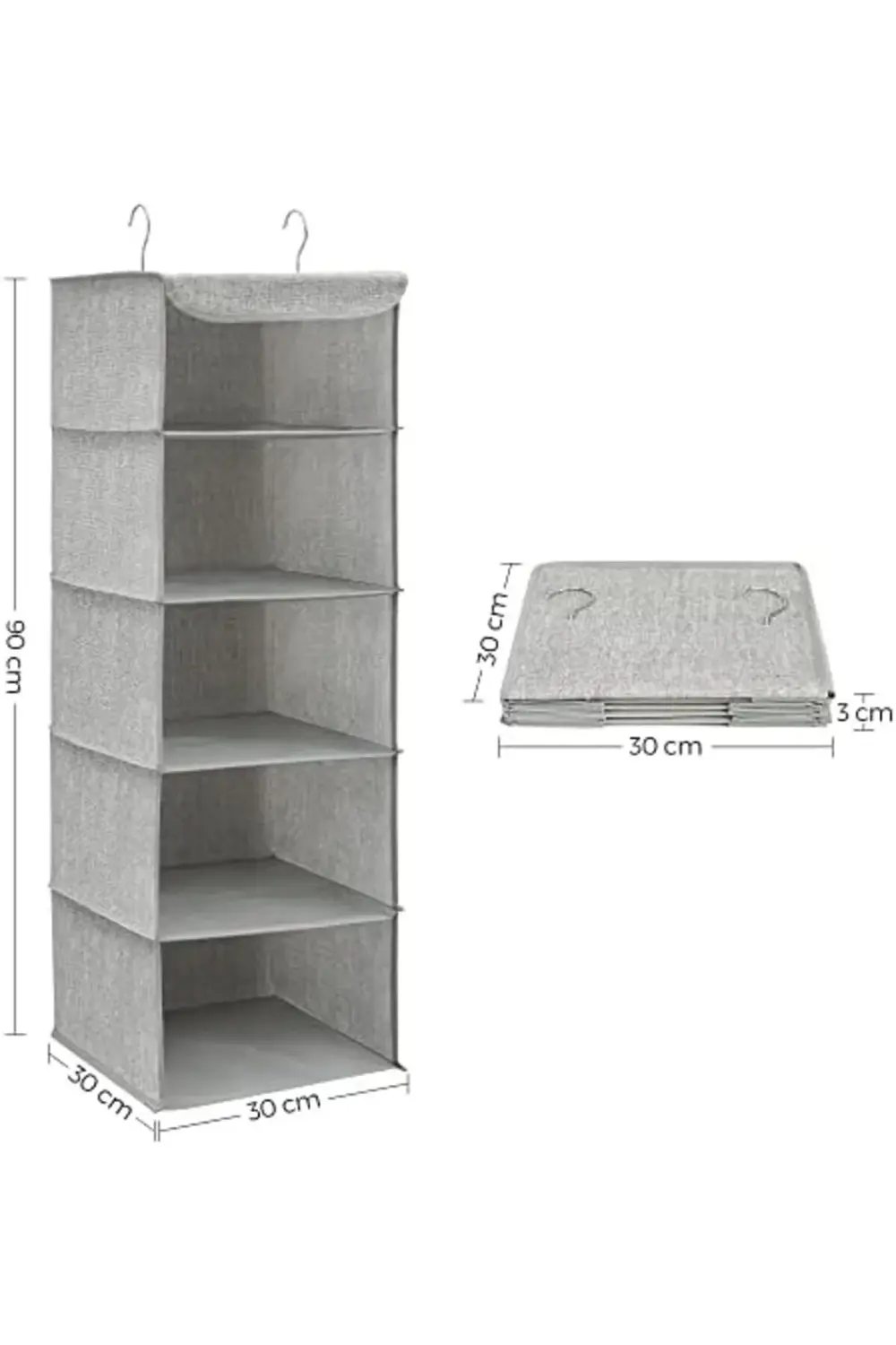 Asılı raf, elbise dolabı düzenleyici, askılı muhafaza, kıyafetler