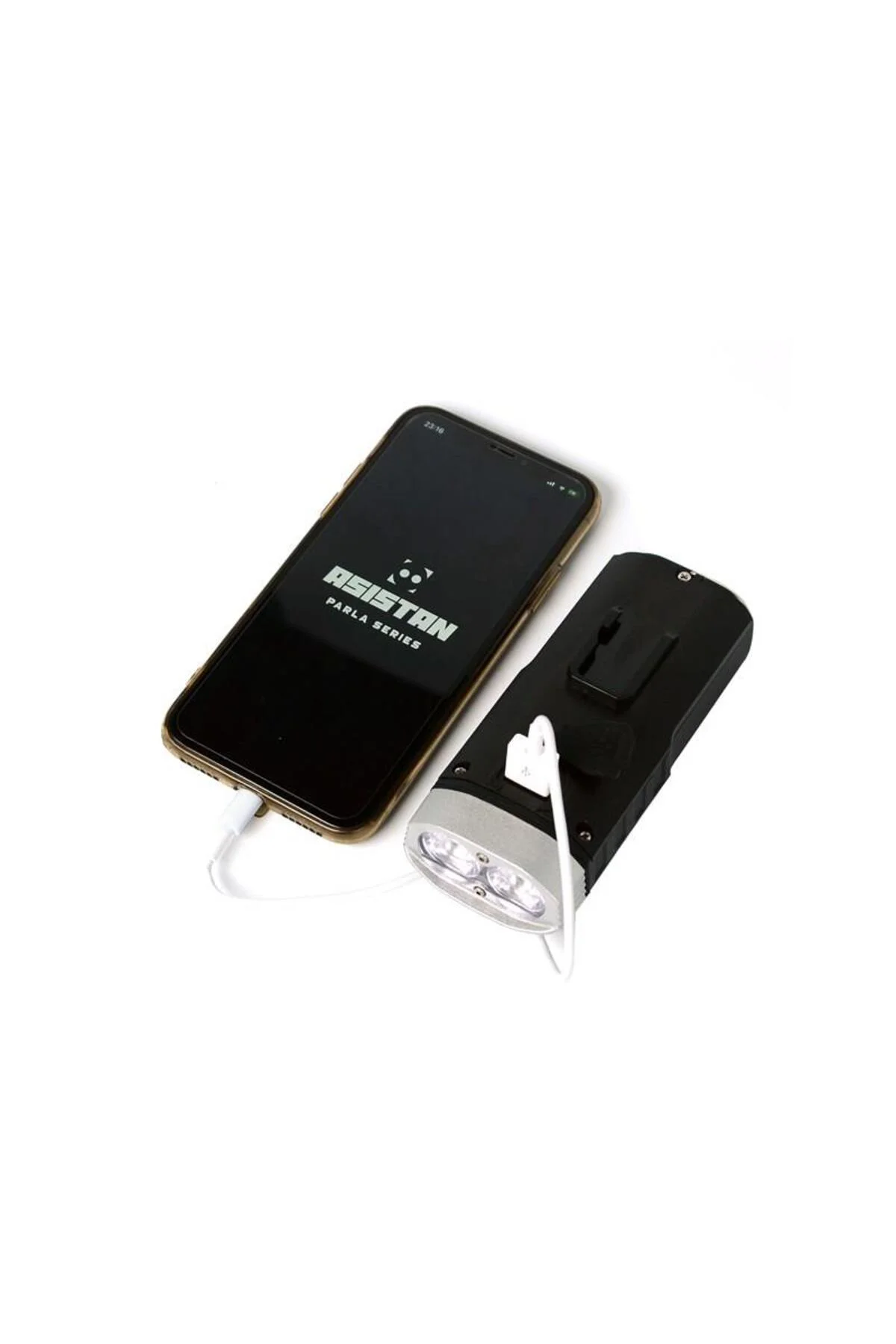 Asistan Parla F500 Usb Şarjlı Far Powerbank